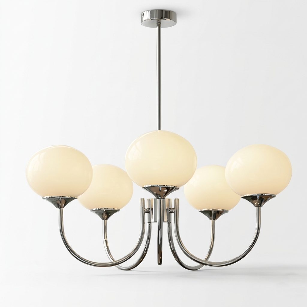 Marshmallow Modern Glass Chandelier D776