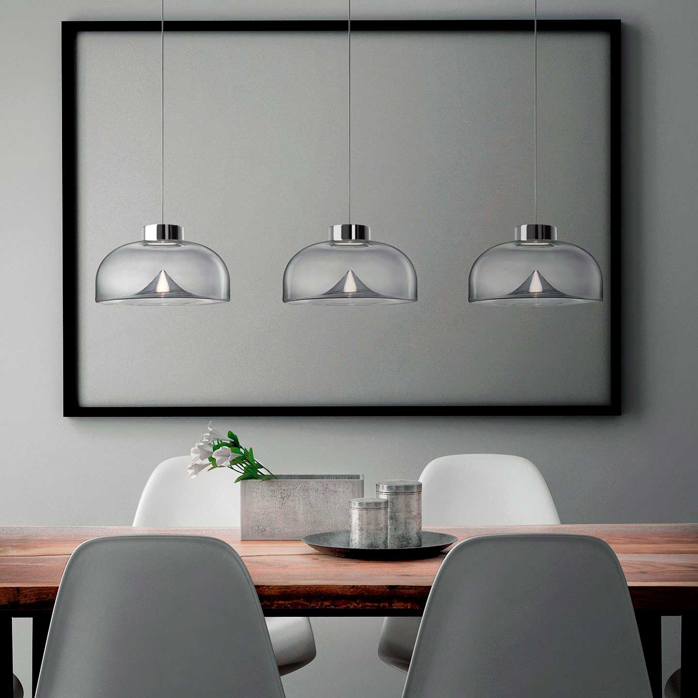 Aella Glass Pendant Light D454