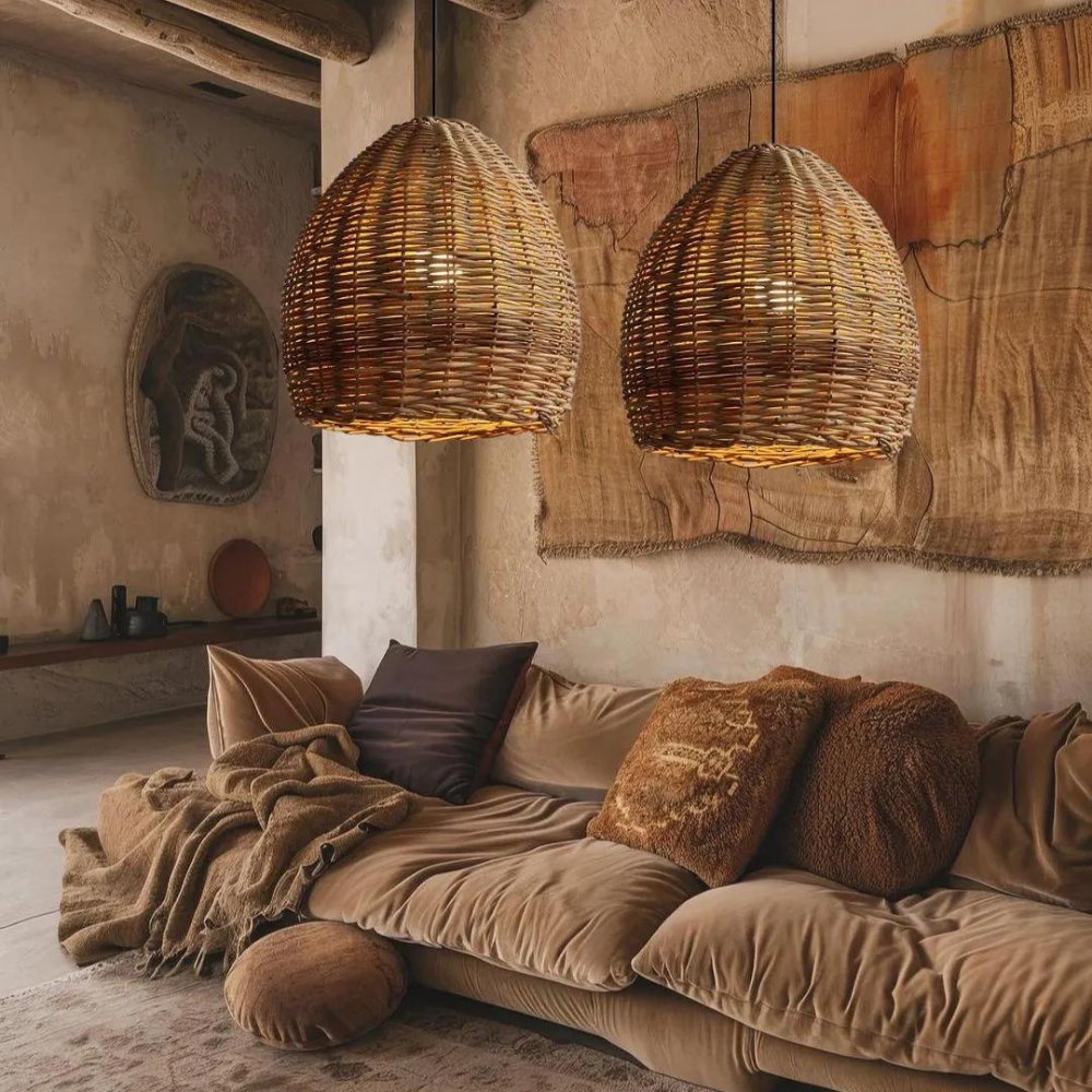 Suspended Quietness Japandi Pendant Light D827