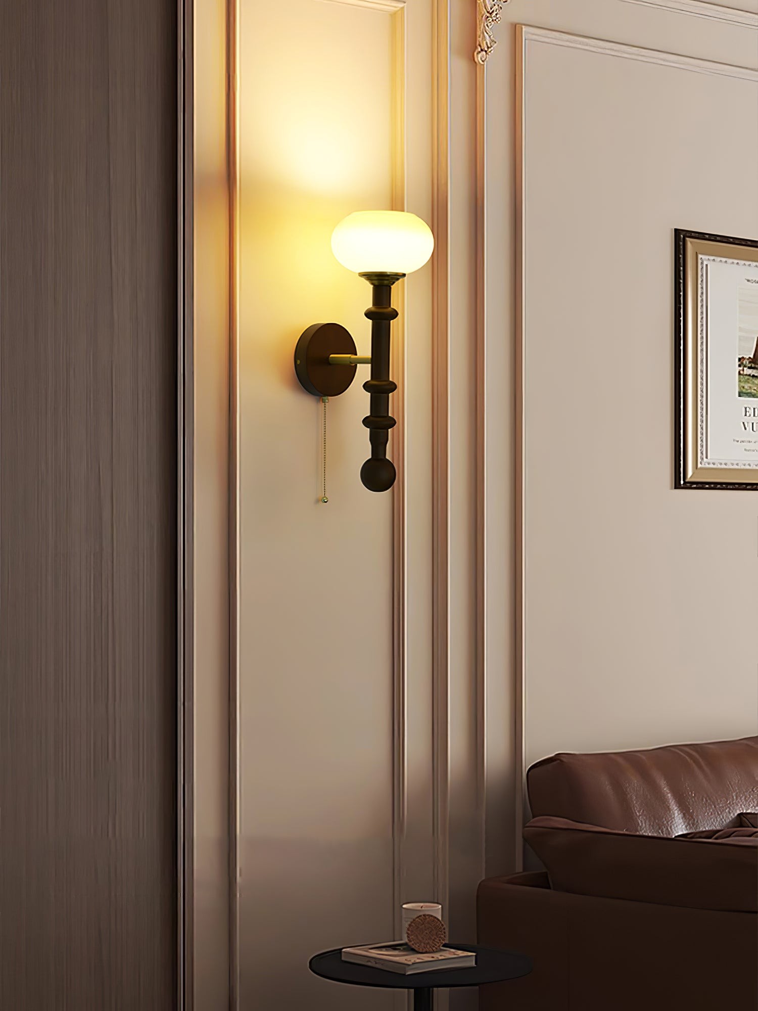 Retro Solid Wood Series Wall Lamp M523