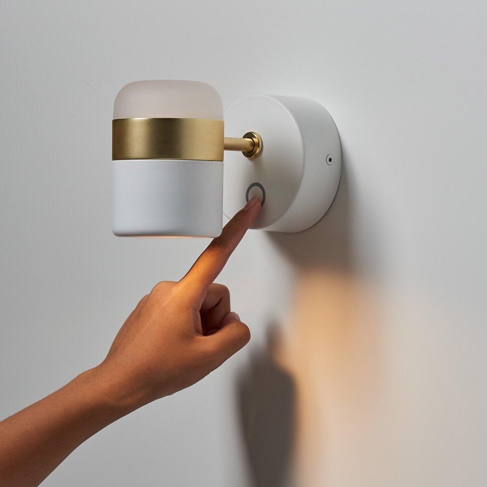 Adjustable Glass Wall Lamp D378