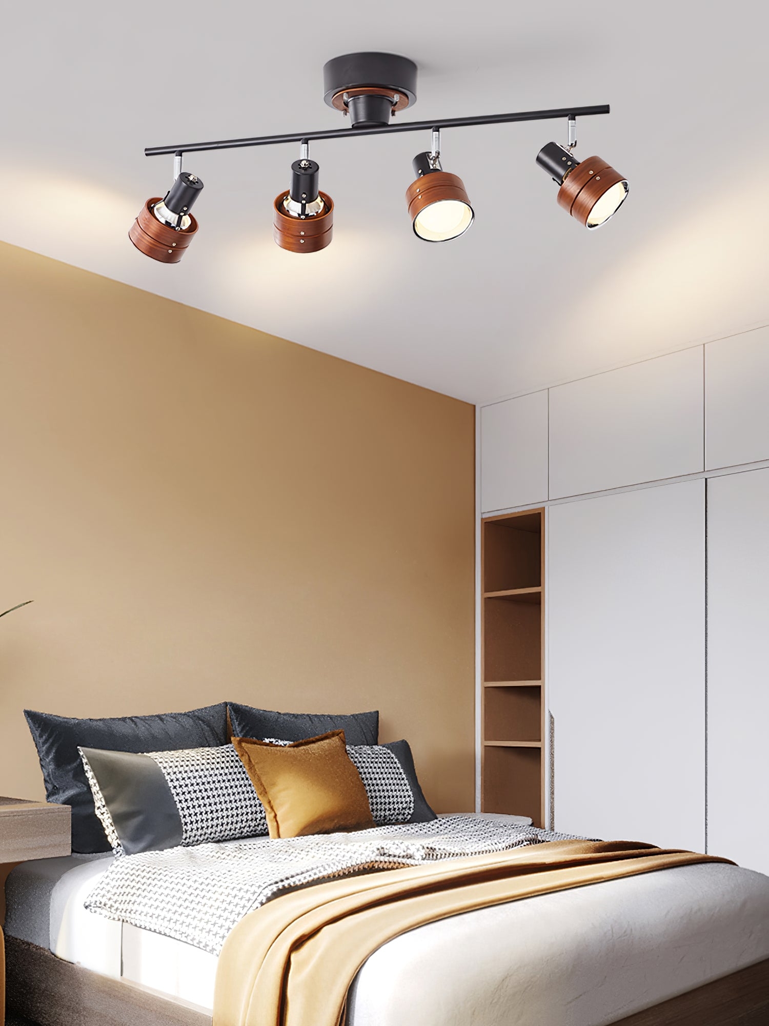 Nordic Cylindrical 4-Light Spotlight D415