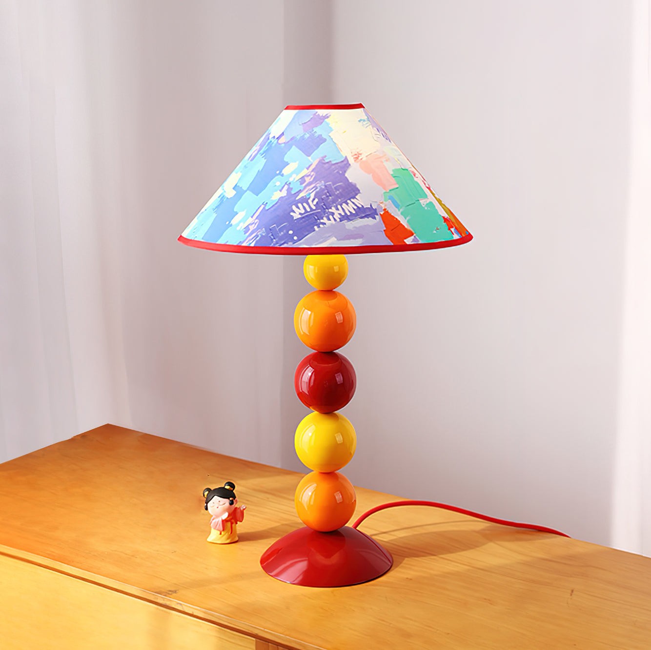 Retro Coloful Stacking Ball Table Lamp M329