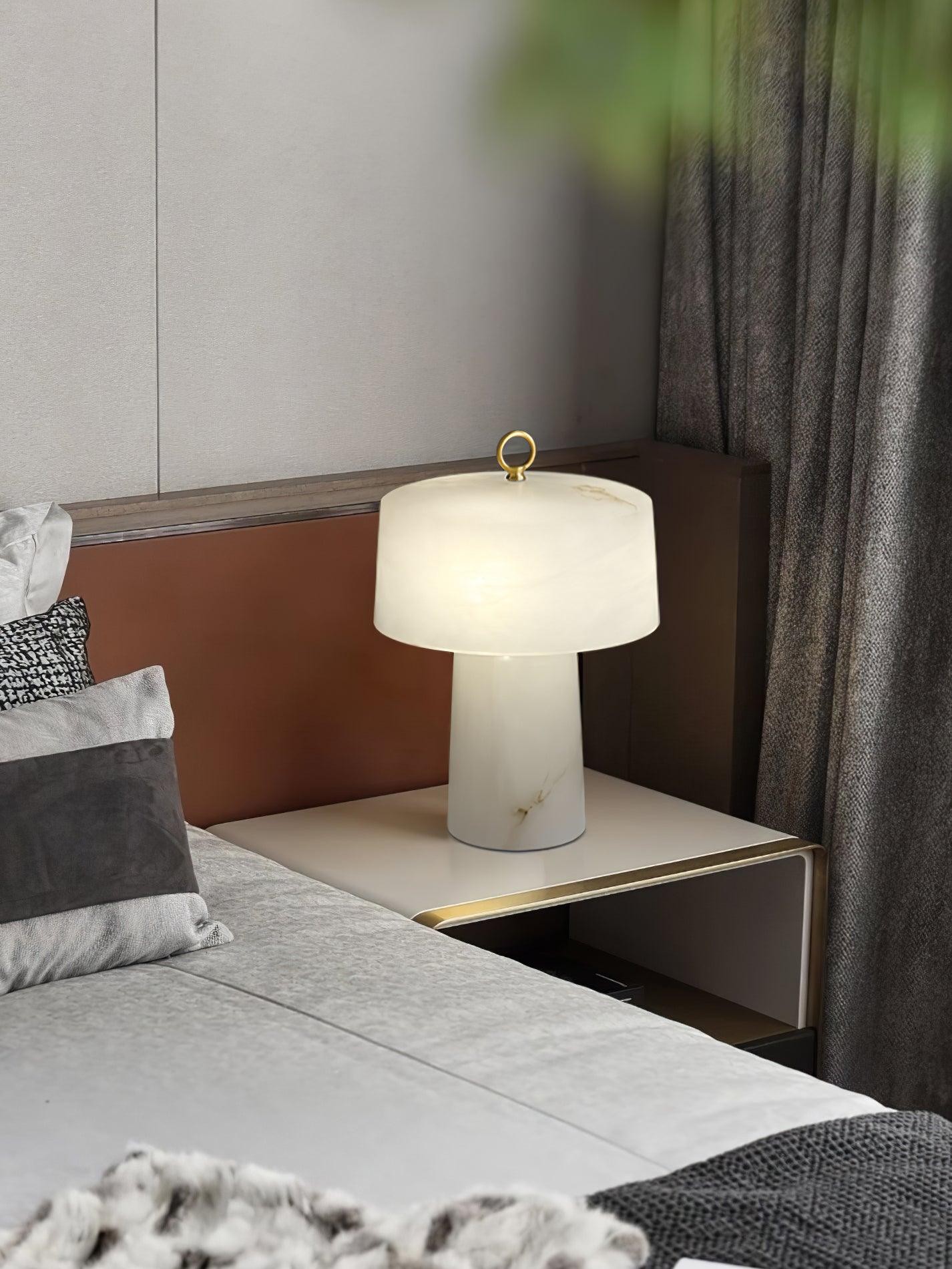 Light Luxury Style Marble Stone Table Lamp M583