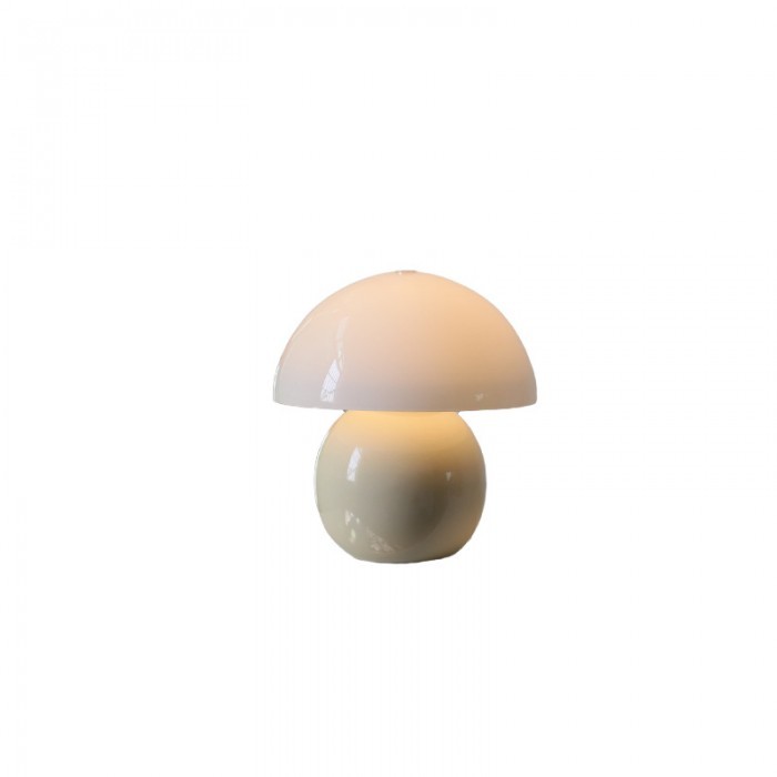 Cute Cream Mushroom Ceramic Table Lamp S178