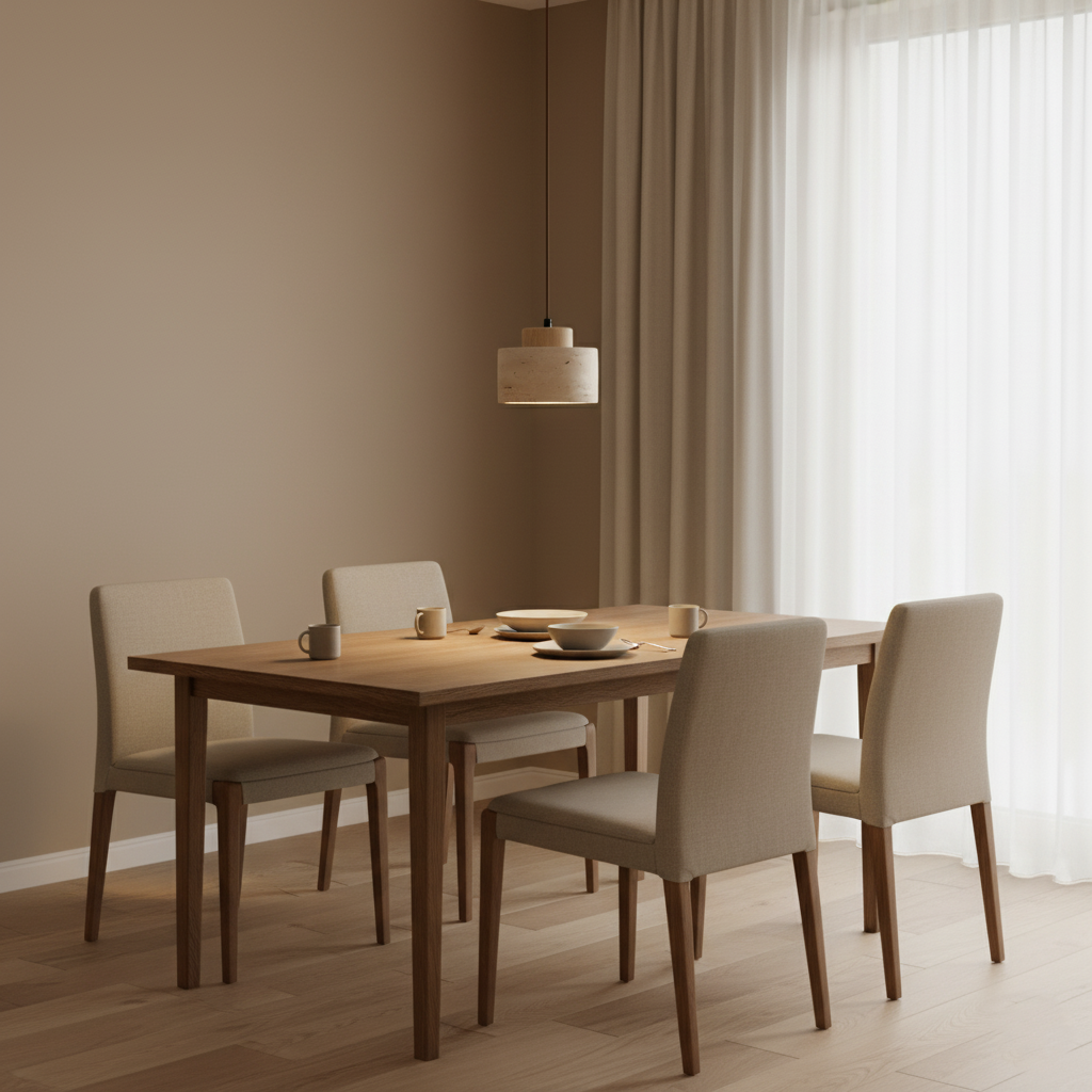 Nordic Travertine Clear Minimalist Pendant Light D914