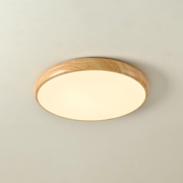 Wood Grain Round Ceiling Lamp M297