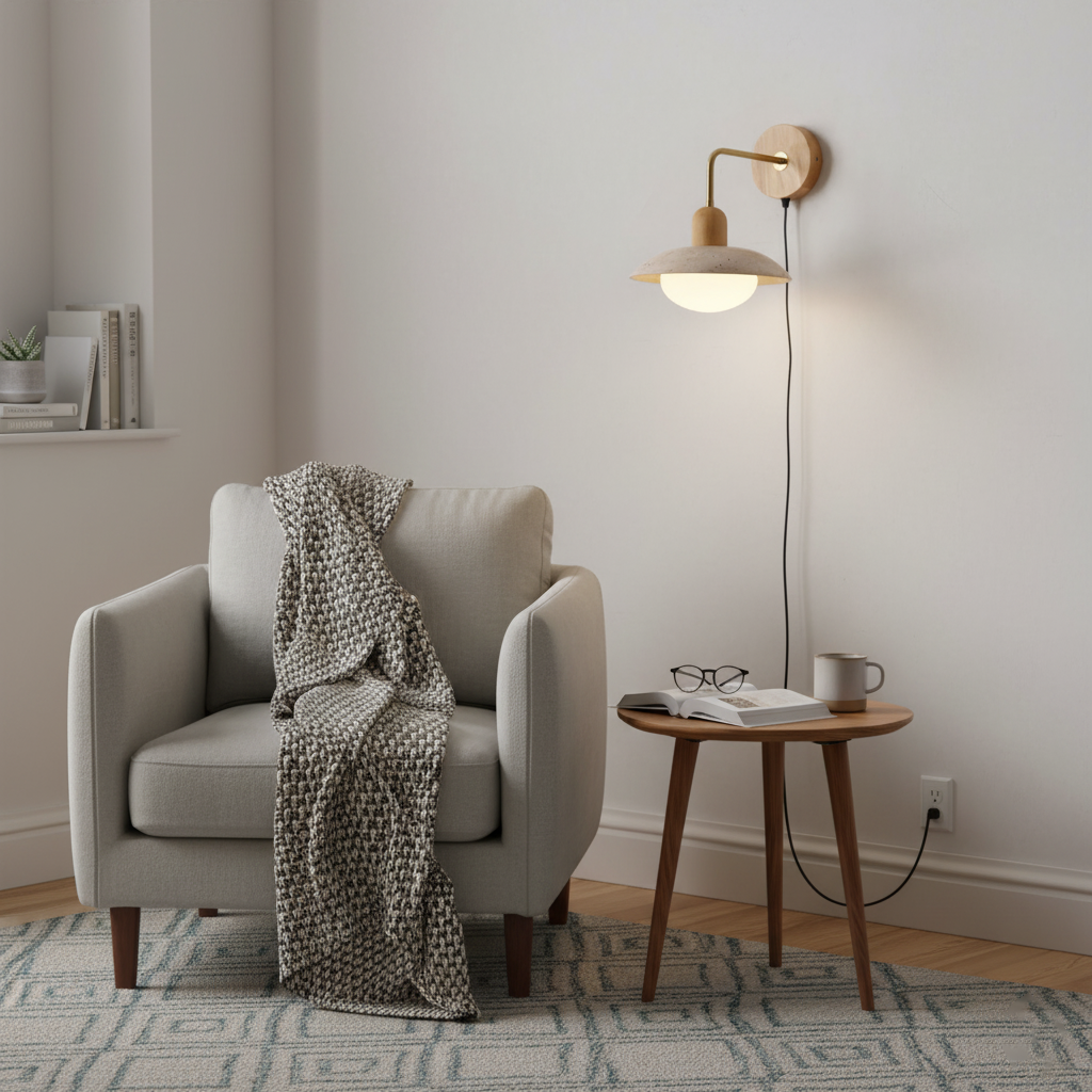 Carolia Plug In Wall Lamp D57