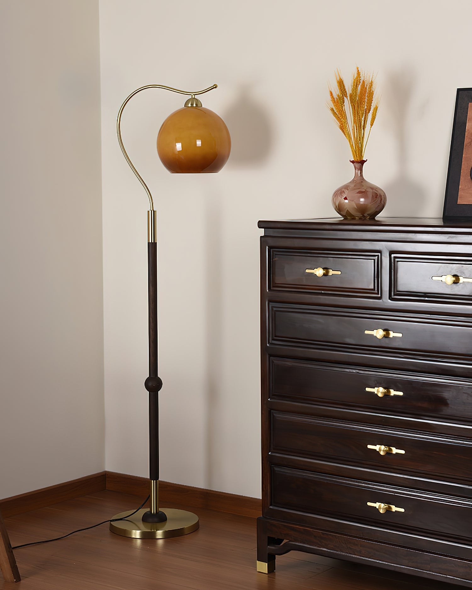 Retro Mushroom Fishing Floor Lamp M384