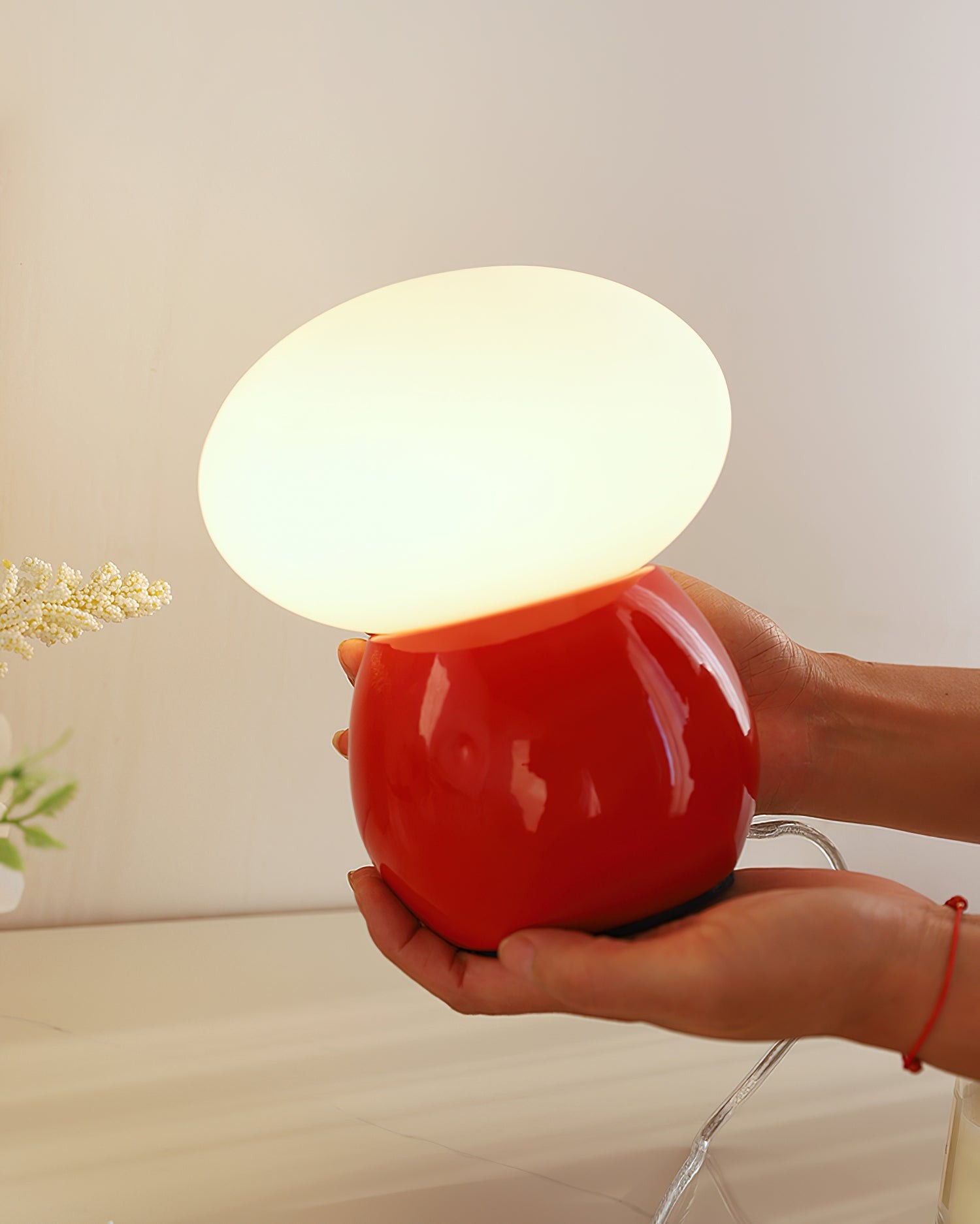 Modern Cream Style Mushroom Table Lamp M325