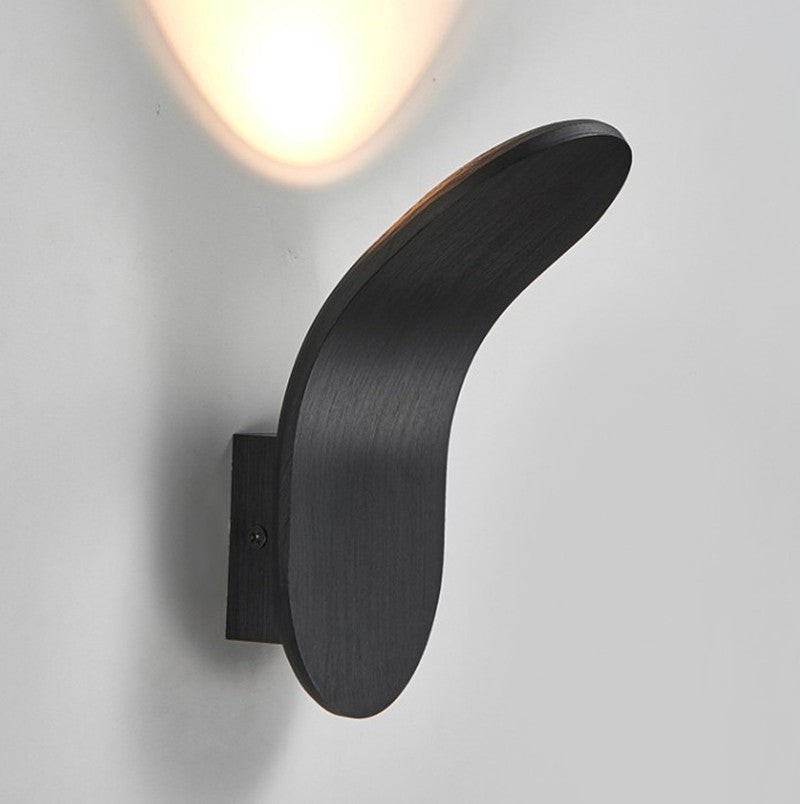 Contemporary Scandinavian Aluminum Arch LED Wall Sconce Lamp M164