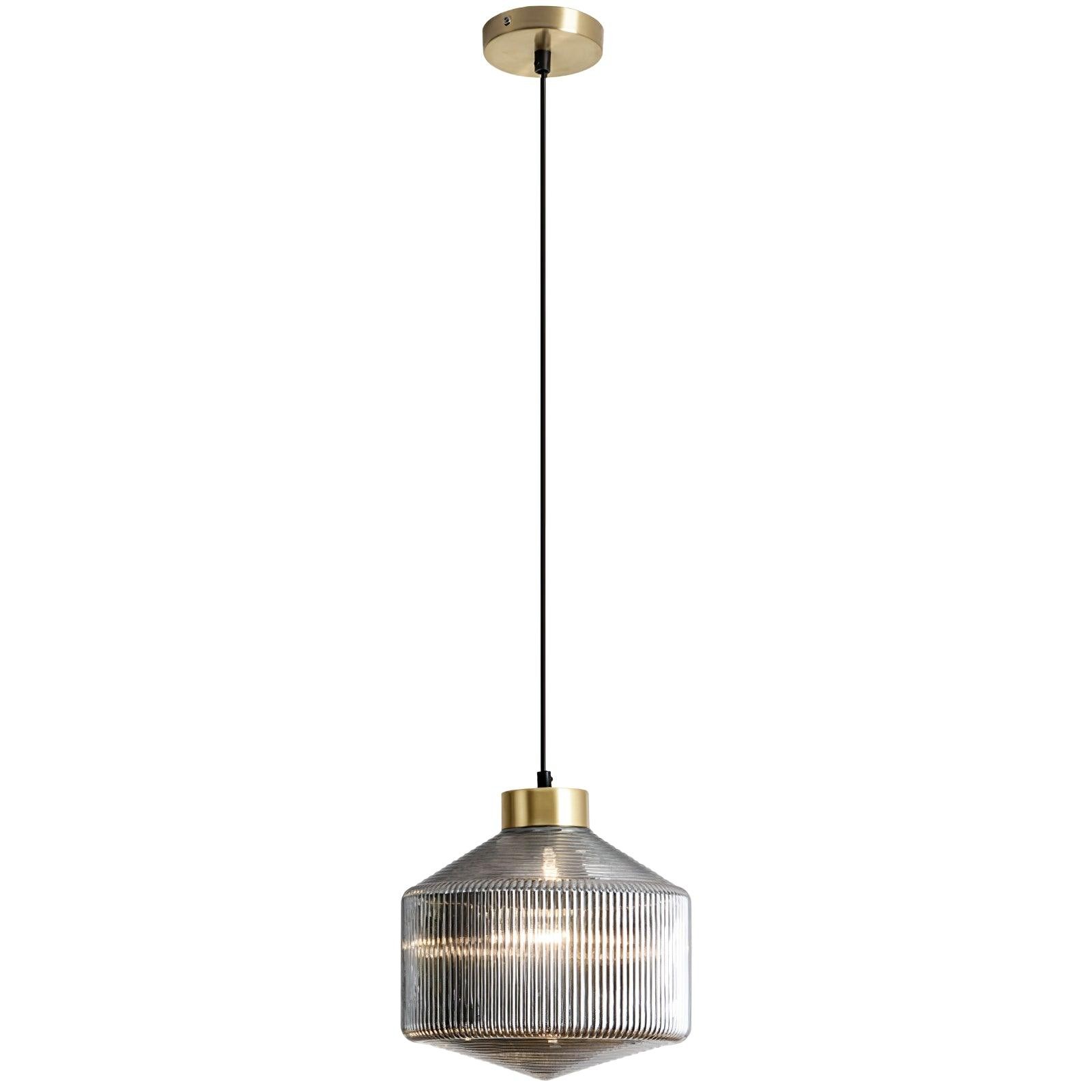 Striped Spinning Top Pendant Light M21