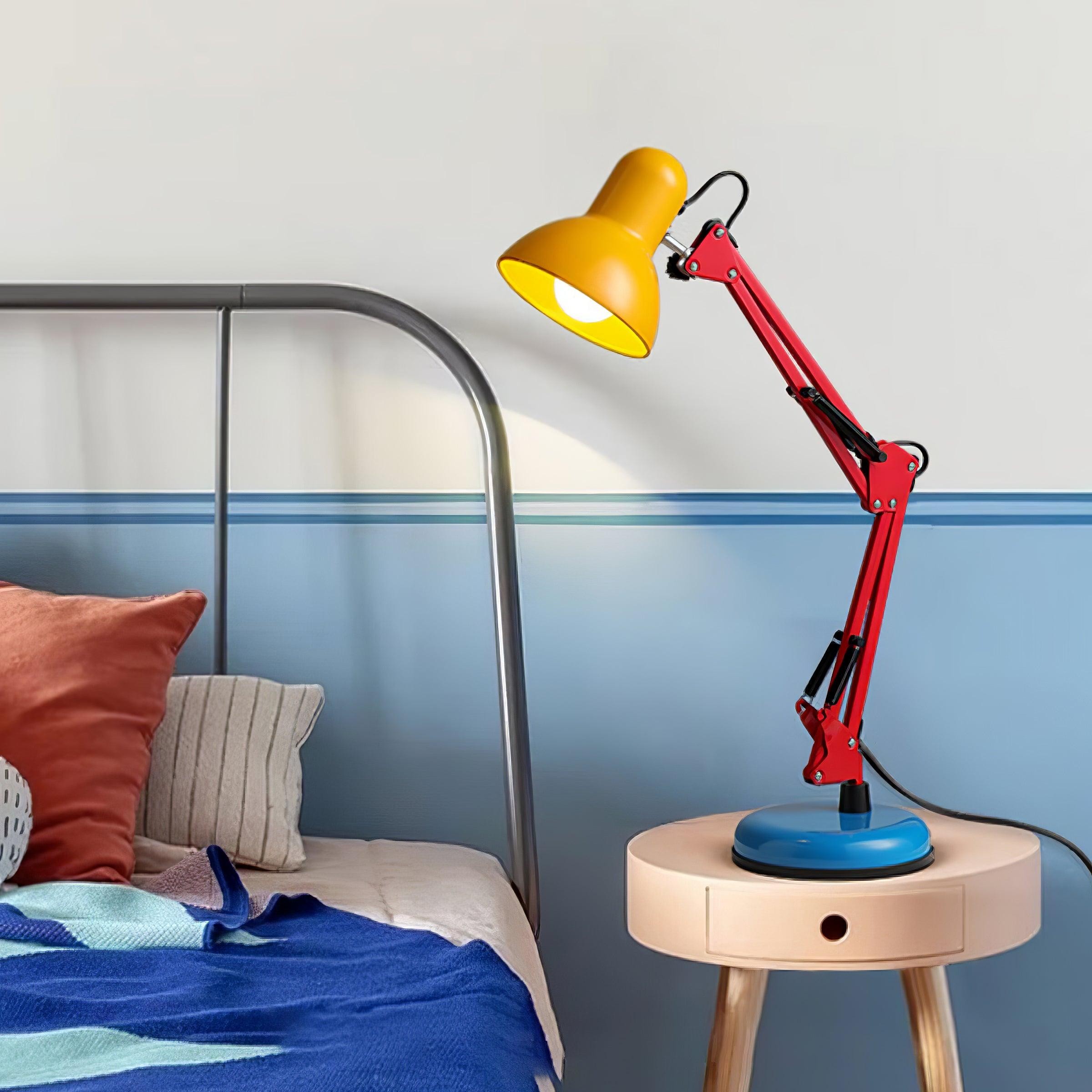 Creative Colorful Eye Protection Adjustable Table Lamp For Bedroom M476