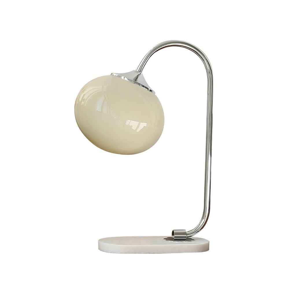 Scandinavian Cream Ball Table Lamp For Living Room M454