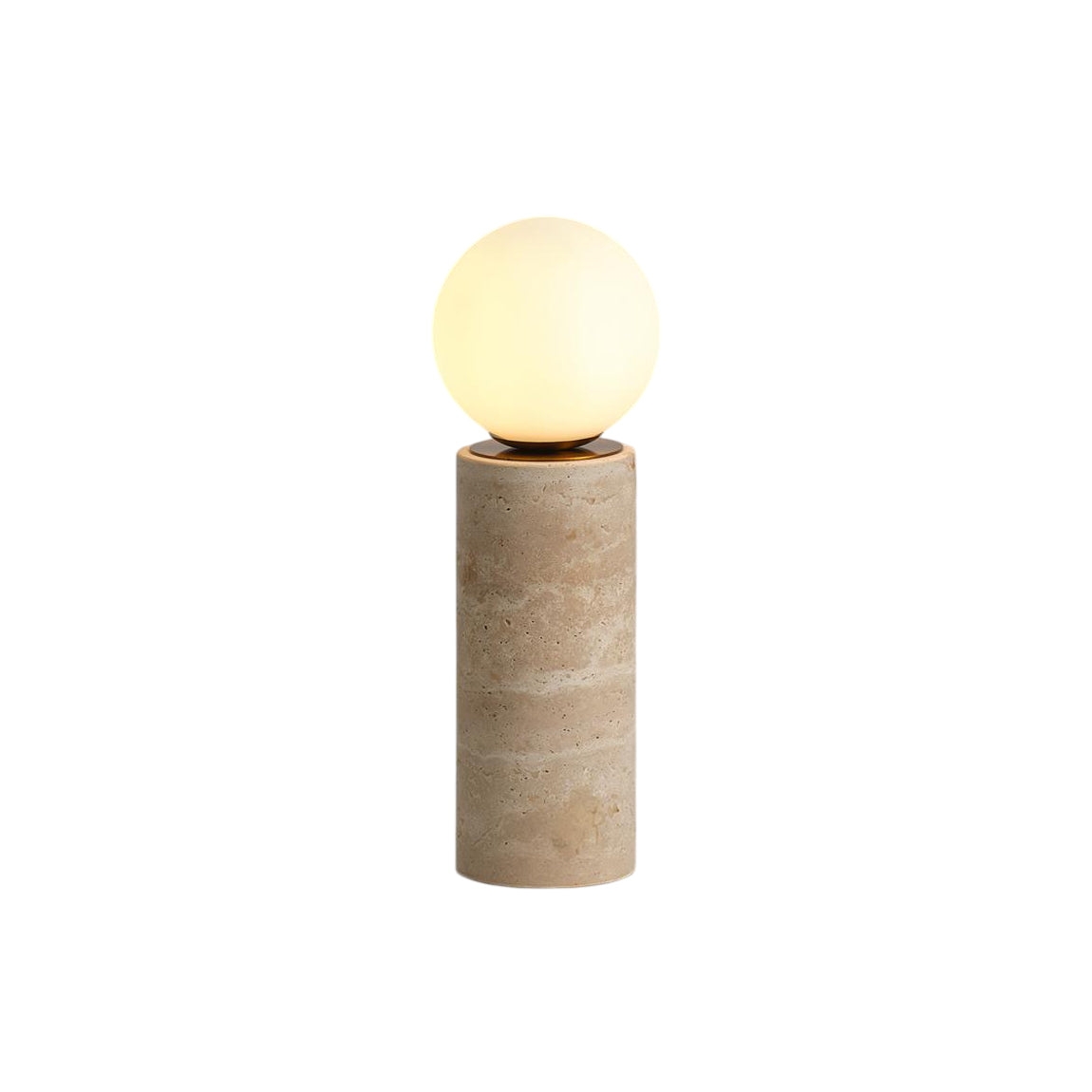 Core Travertine Table Lamp D645