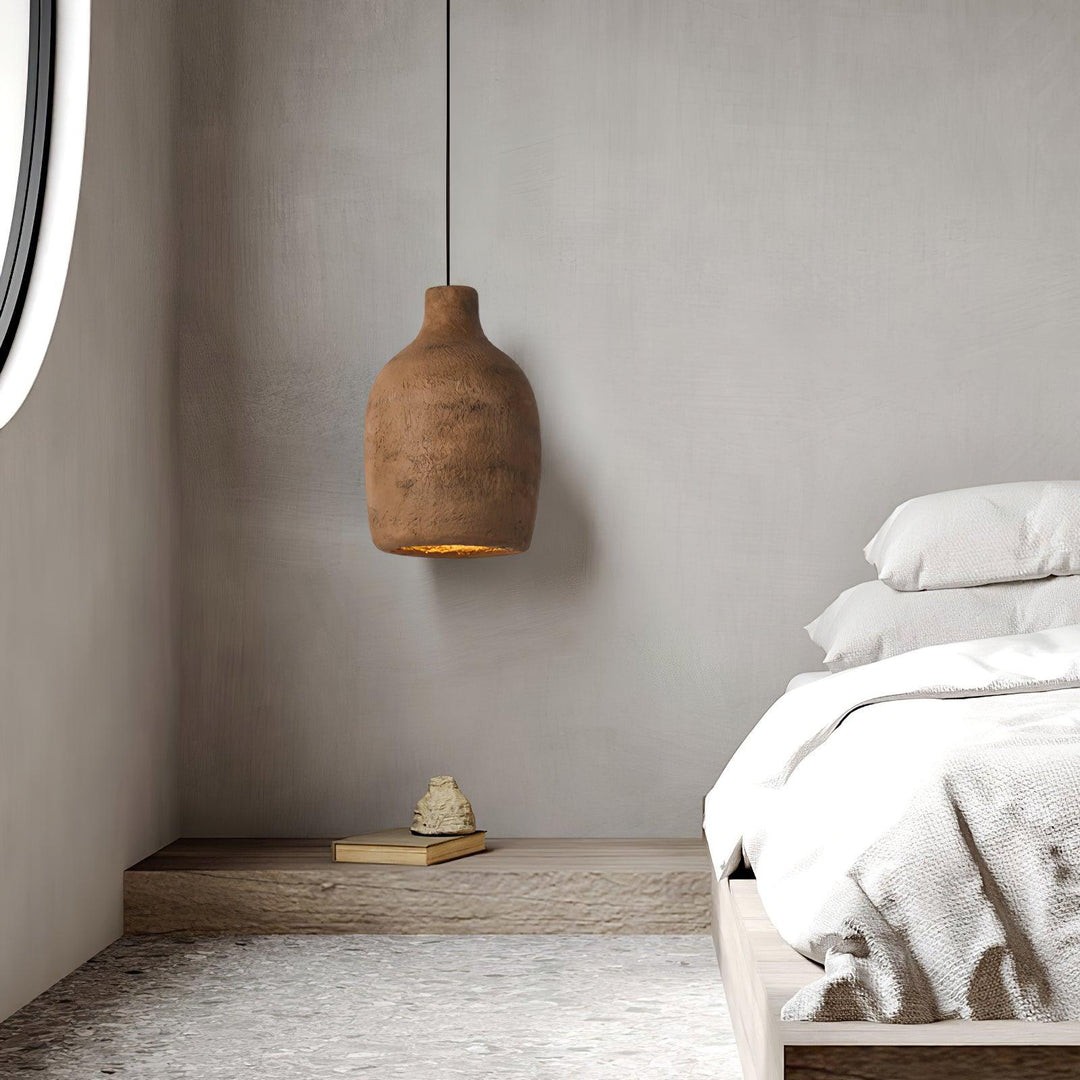 Nordic Industrial Milk Can Resin Pendant Light S171