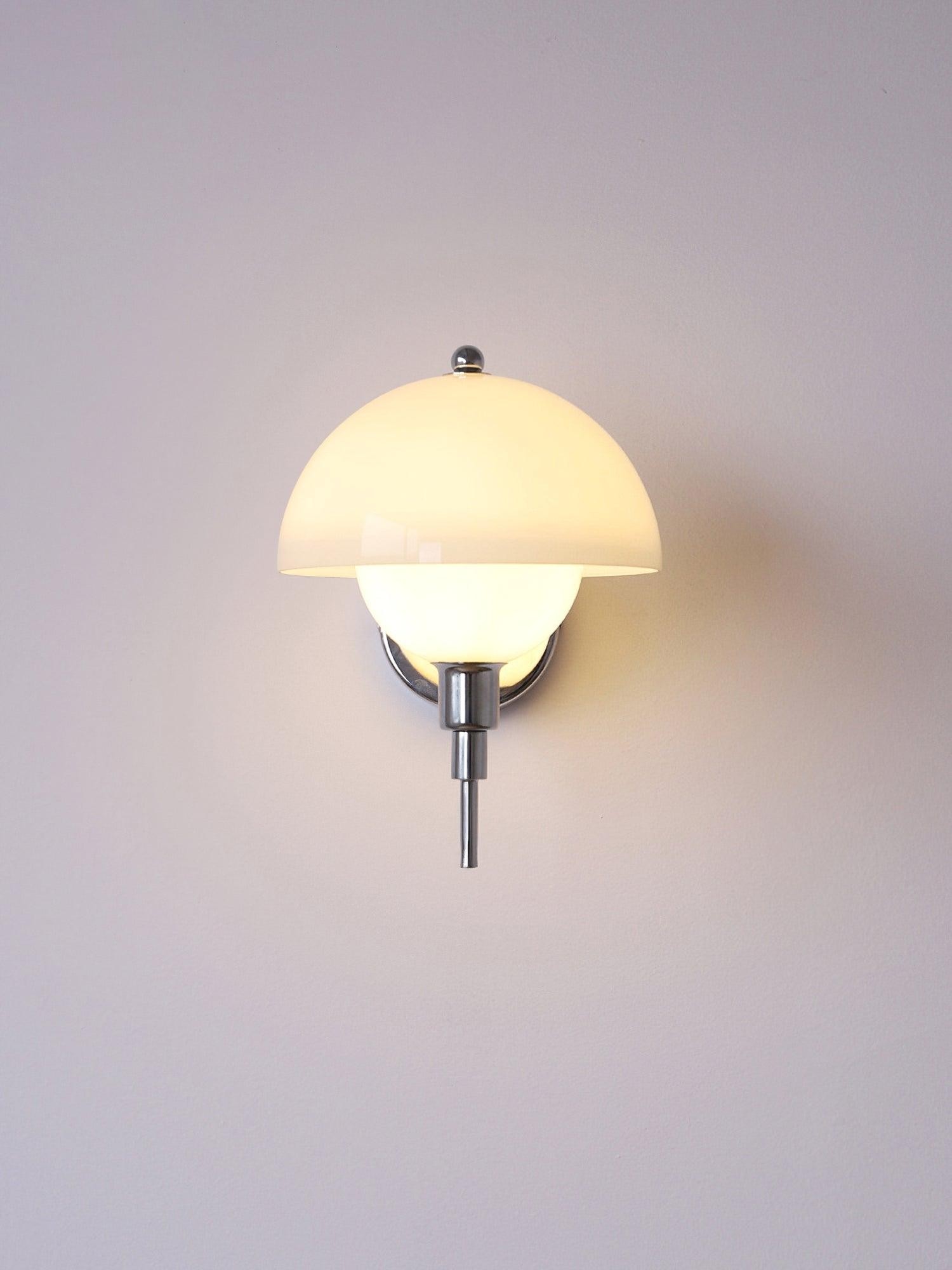 French Mushroom Vintage Wall Light M86