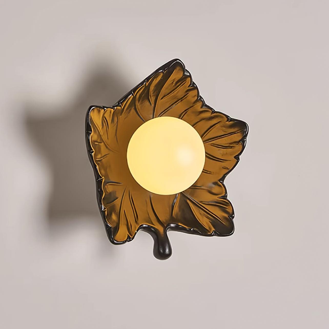 Maple Leaf Wall Light M362