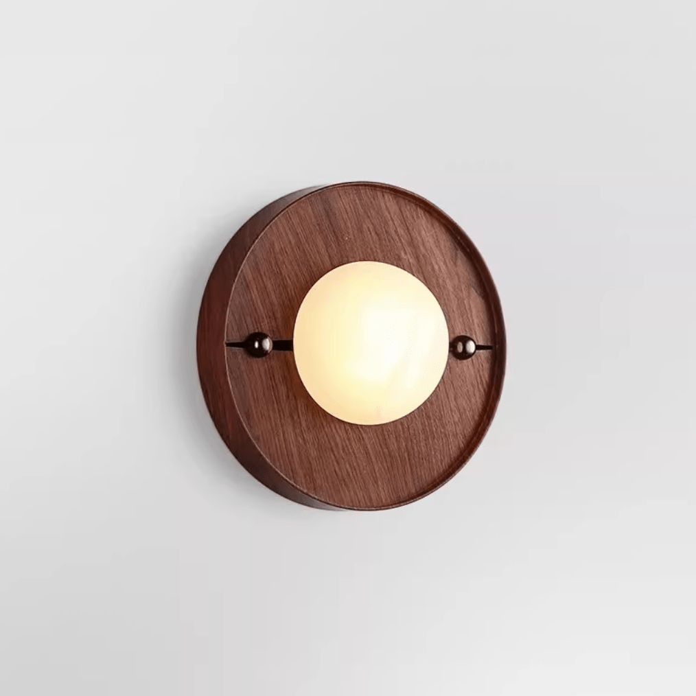 Bezel Alabaster Wall Lamp D393