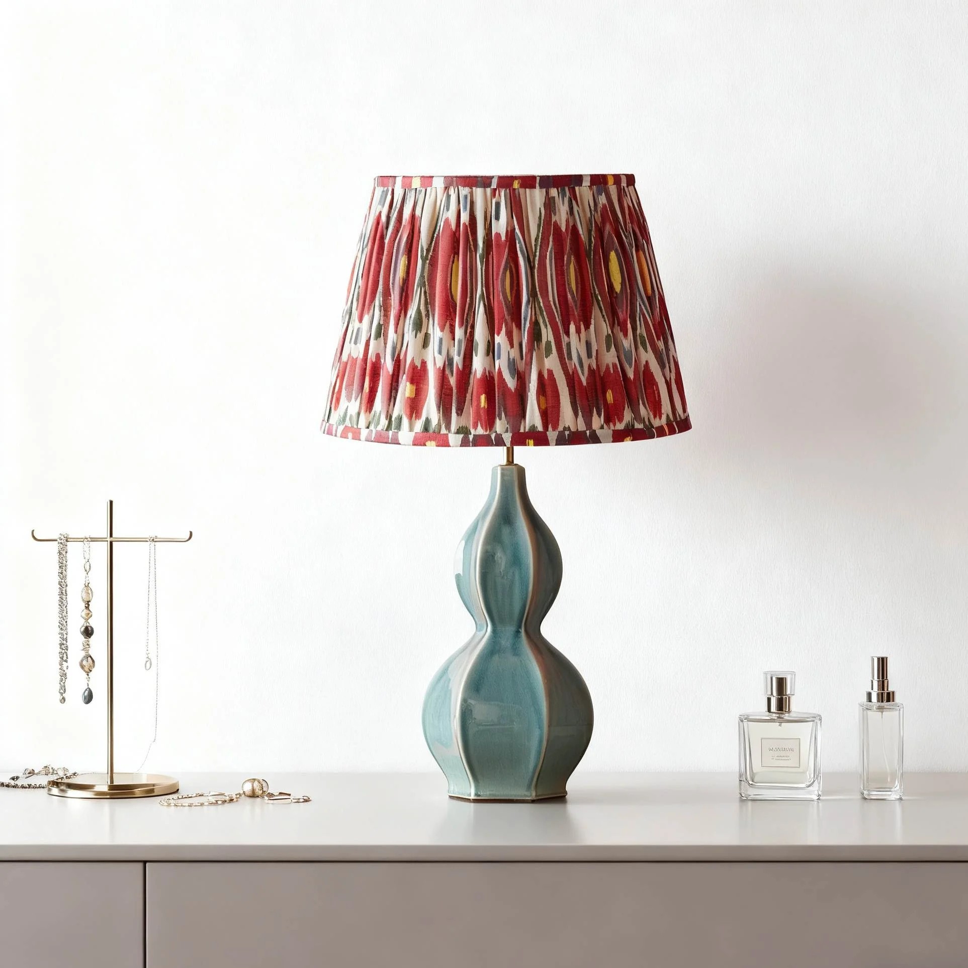 Thalune Table Lamp in Seaweed Ceramic - Sculptural Coastal Glow for Bedrooms and Living Rooms T593