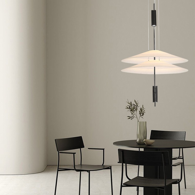 Modern LED Multi Layers Pendant Light For Dining Room