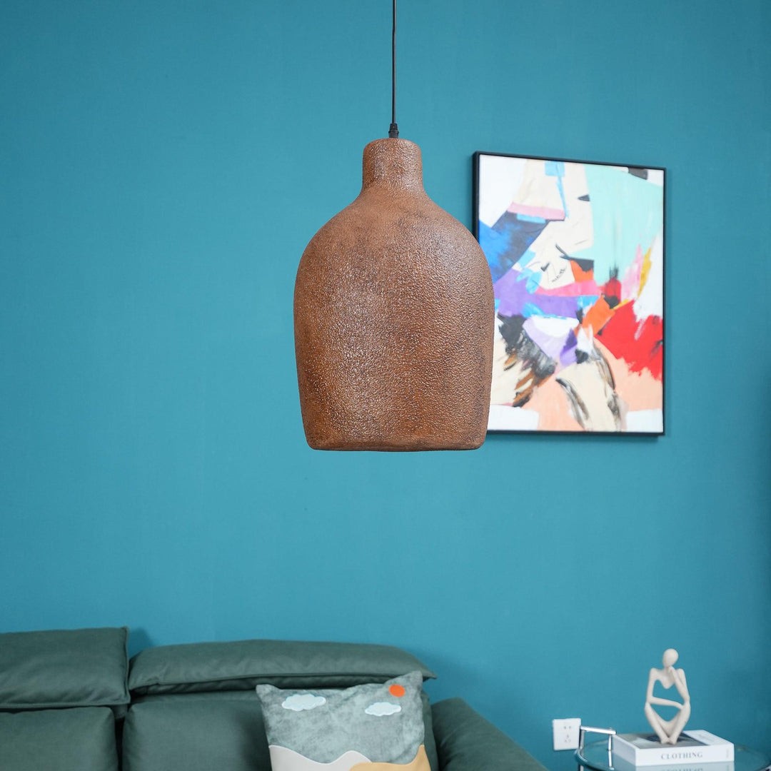 Nordic Industrial Milk Can Resin Pendant Light S171
