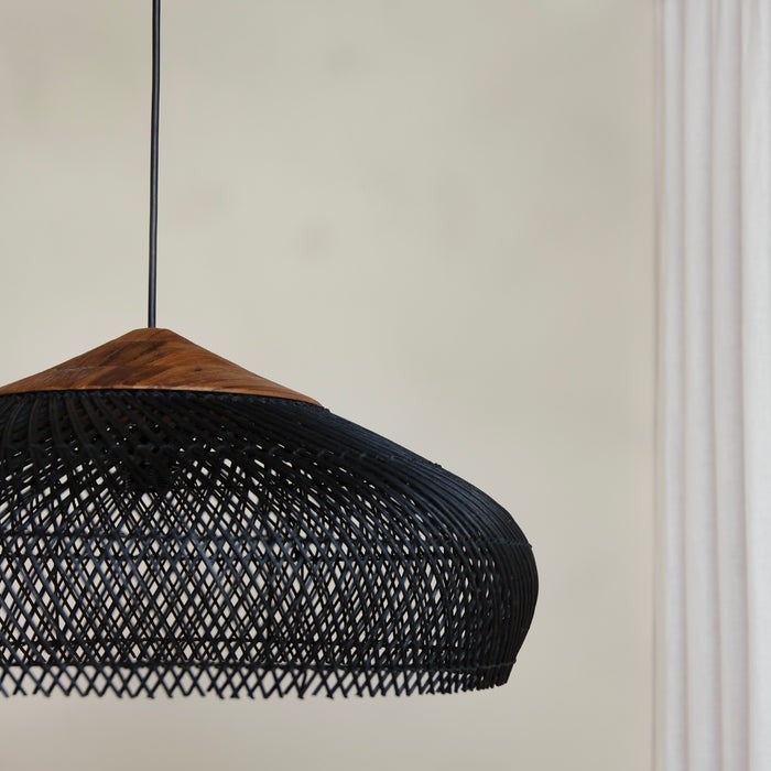 Retro Bohemian Rattan Pendant Light D836