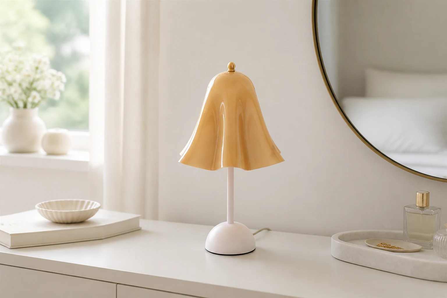 Lampa stołowa Bellis D106 stylizowana na stół