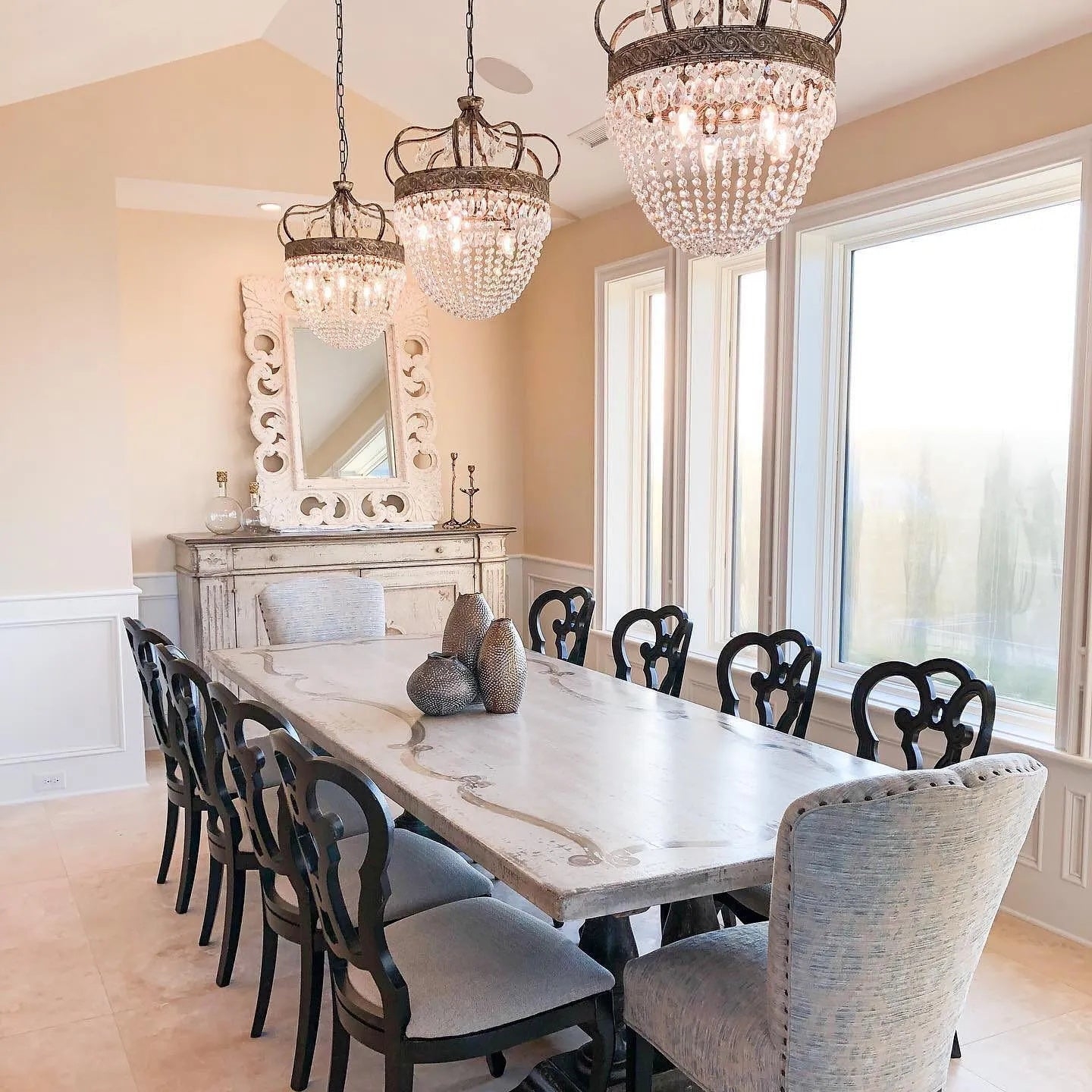 Abella Tear Drop Chandelier D517