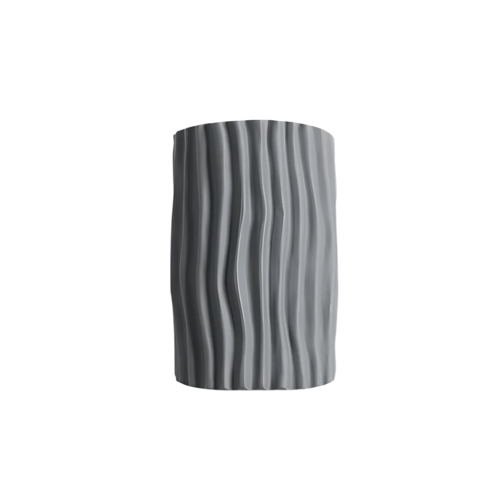Clarity Curve Japandi Resin Wall Light D877