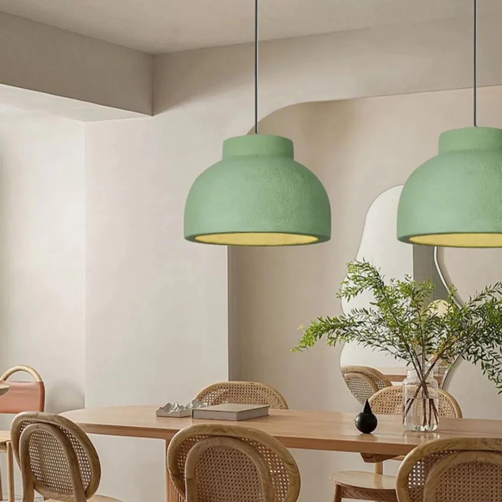 Nordic Bowl Minimalist Polystyrene Pendant Light D829
