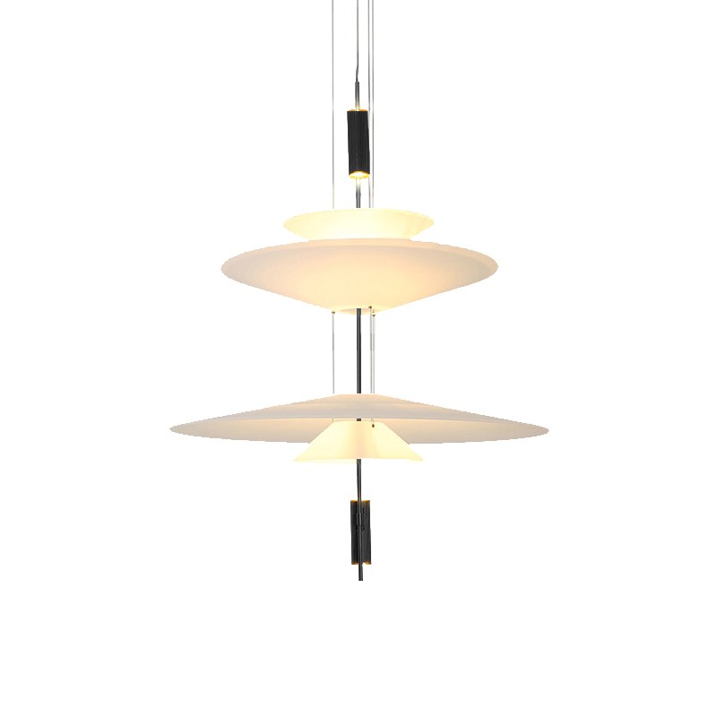 Modern LED Multi Layers Pendant Light For Dining Room