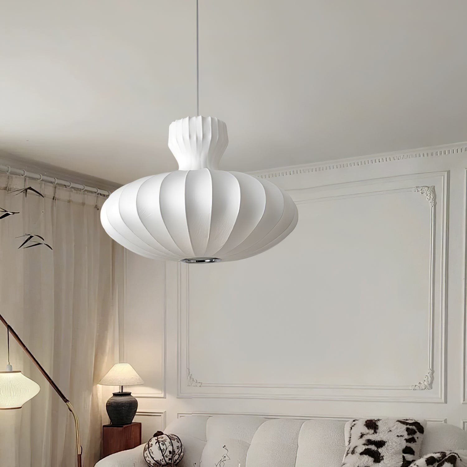 Lantern Silk Vintage Pendant Lamp M22