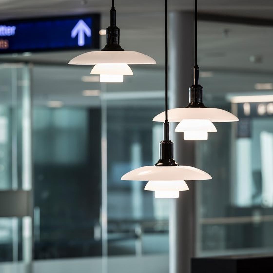 Danish Disc Multilayer Metal Pendant Light S01