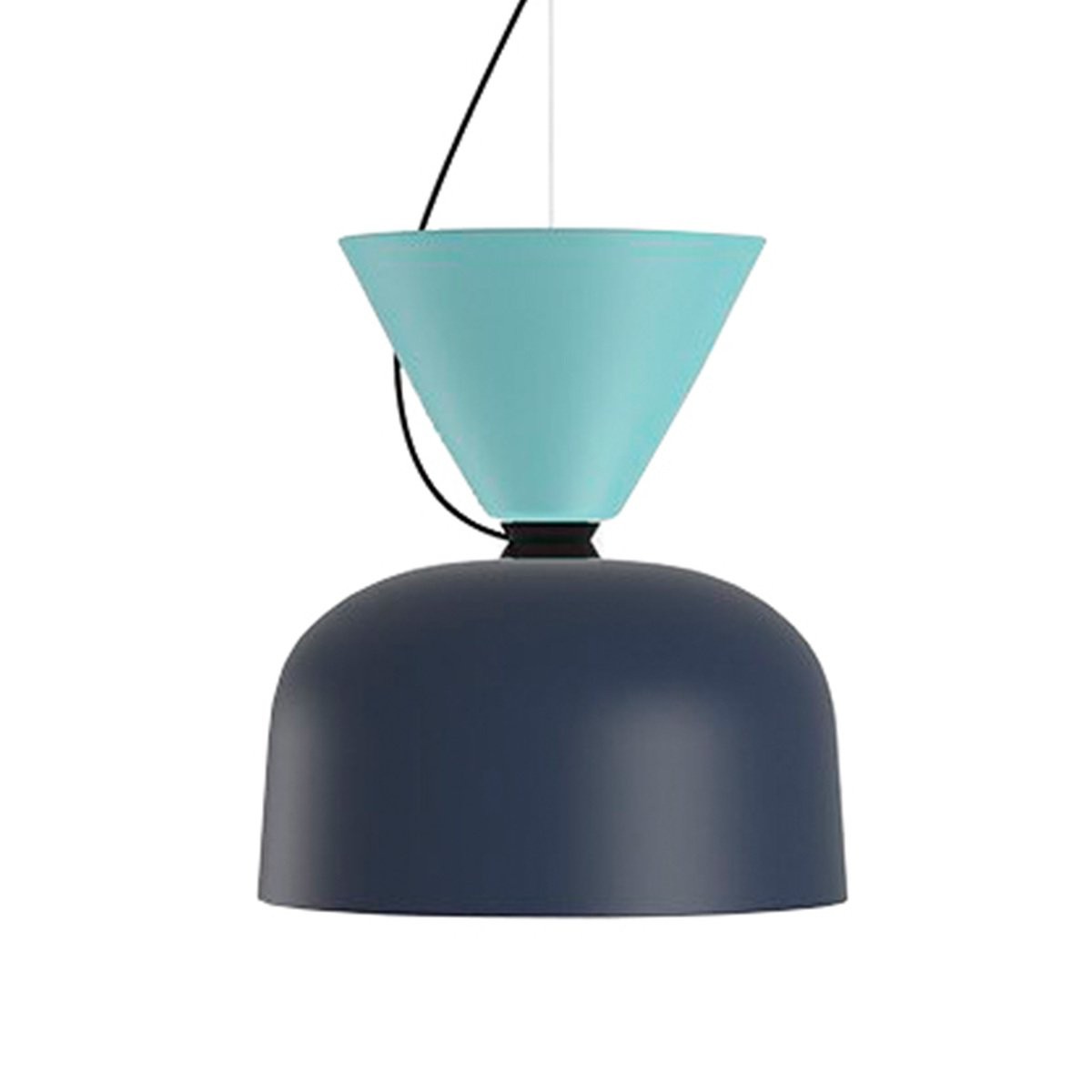 Sleek Alphabeta Pendant lamp in Vibrant Colors for Living Room S45