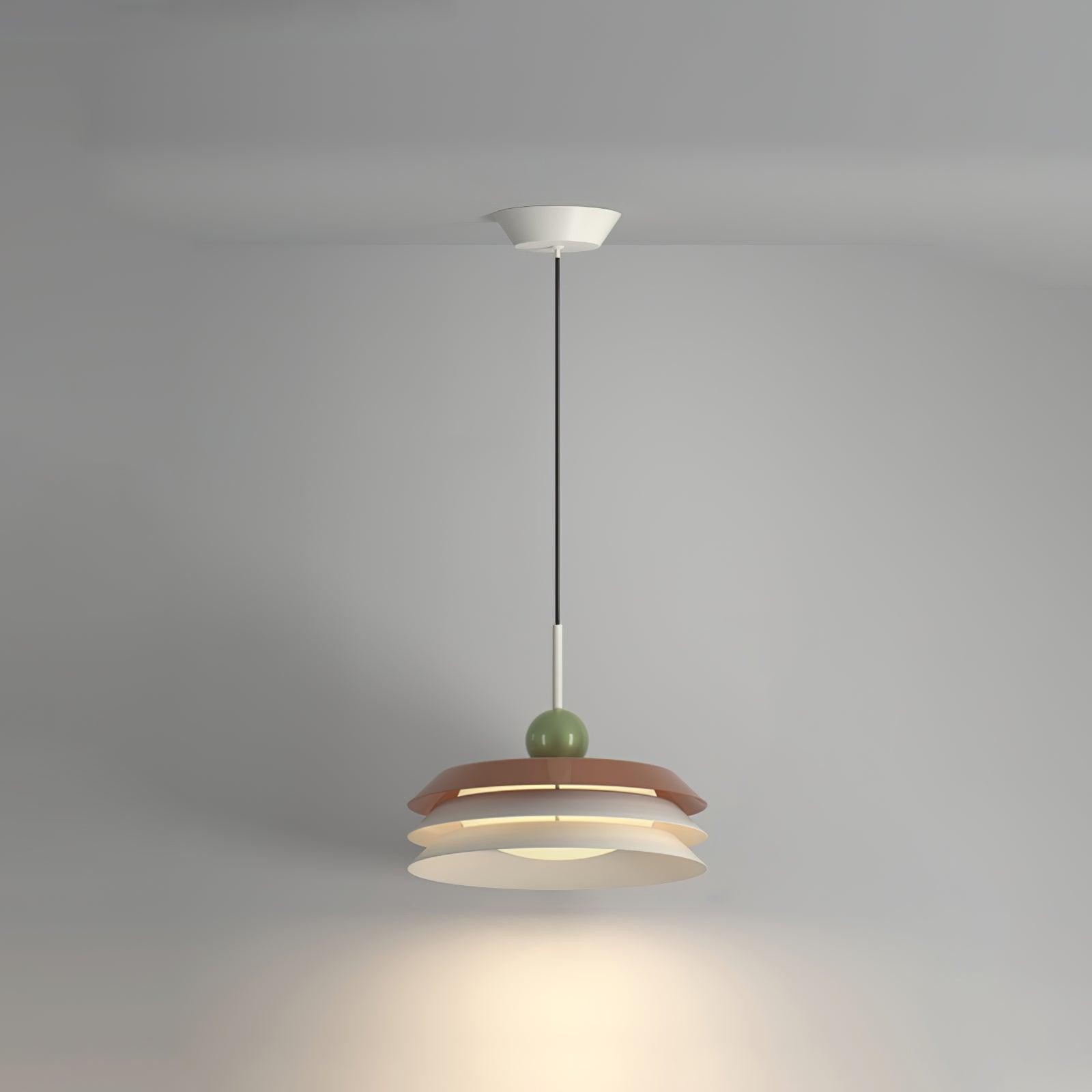 Nordic Creative Cream Style Multi-Layer Pendant Lamp For Living Room M451