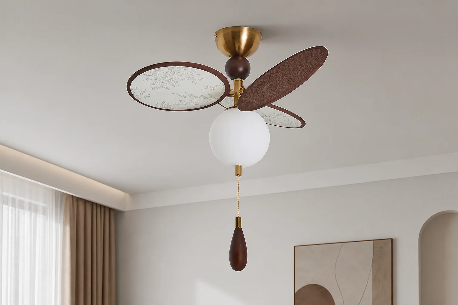 Lampa sufitowa Celestial Spin D232 w stylu lifestylowym