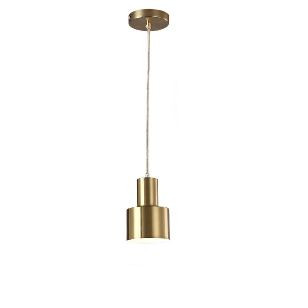 Nordic Brass Bedroom Pendant Light Modern Bar Pendant Light S95