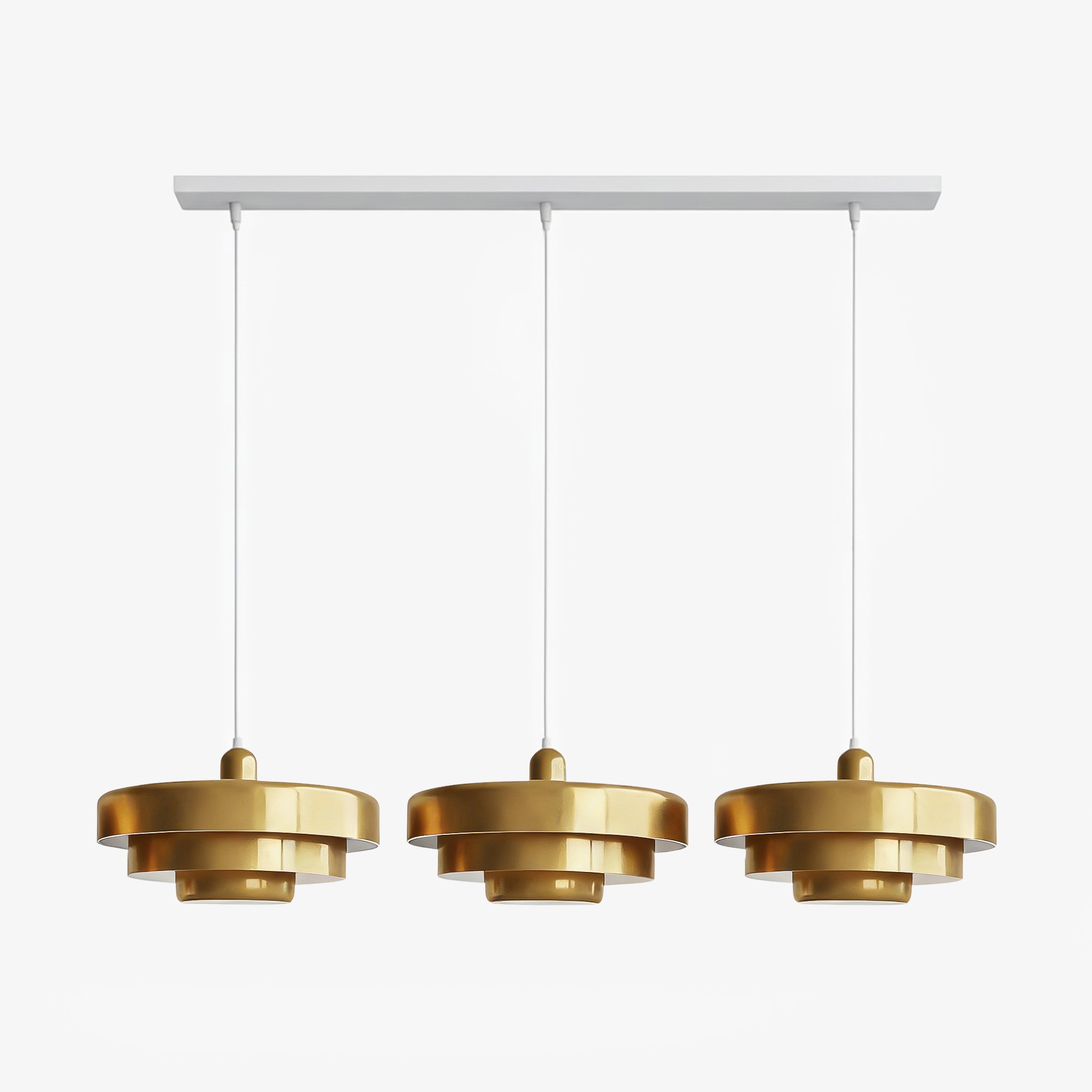 Triple Layer Disc Macaron Cake Pendant Light S90