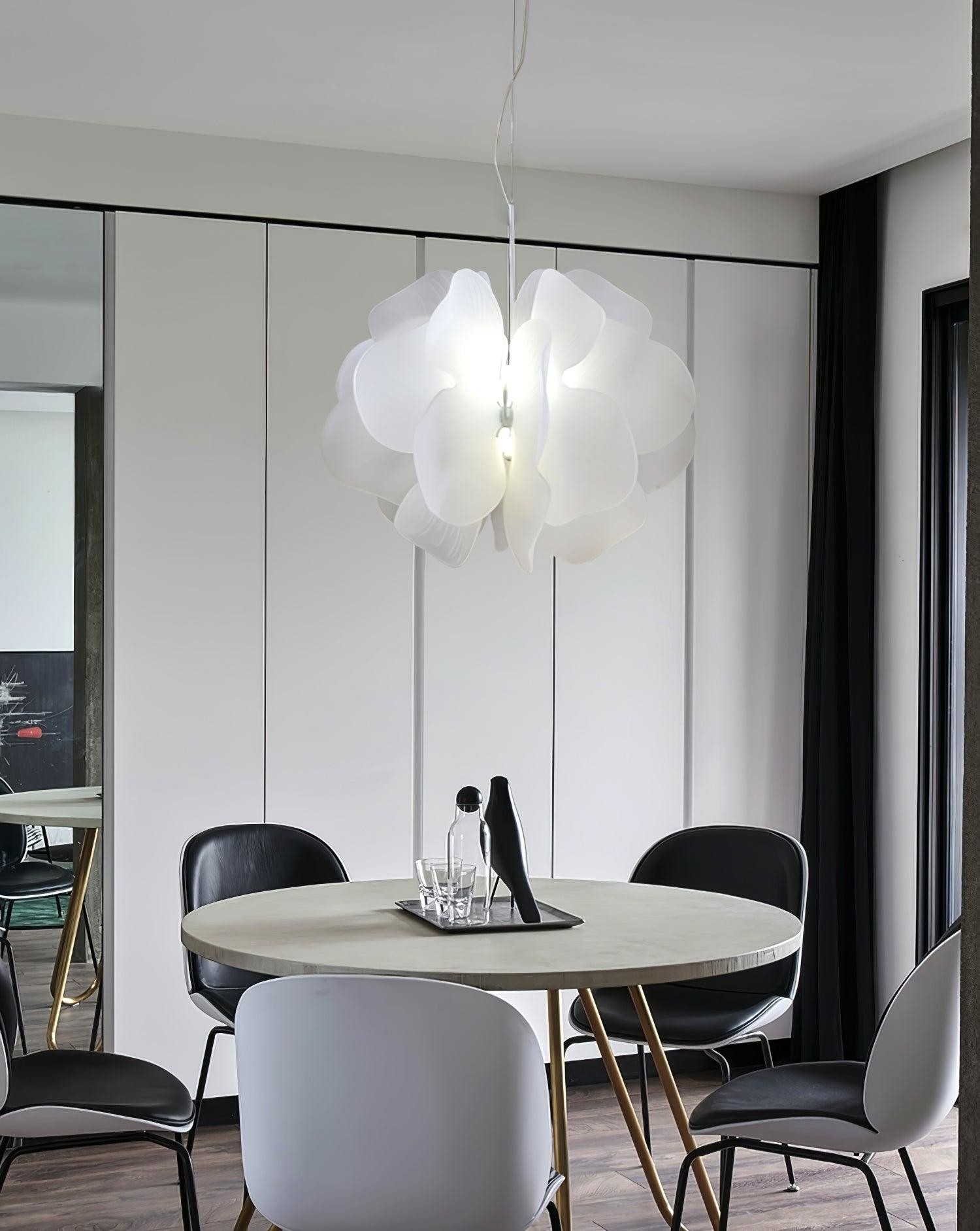 Modern Plastic Flower Design Pendant Lamp M43