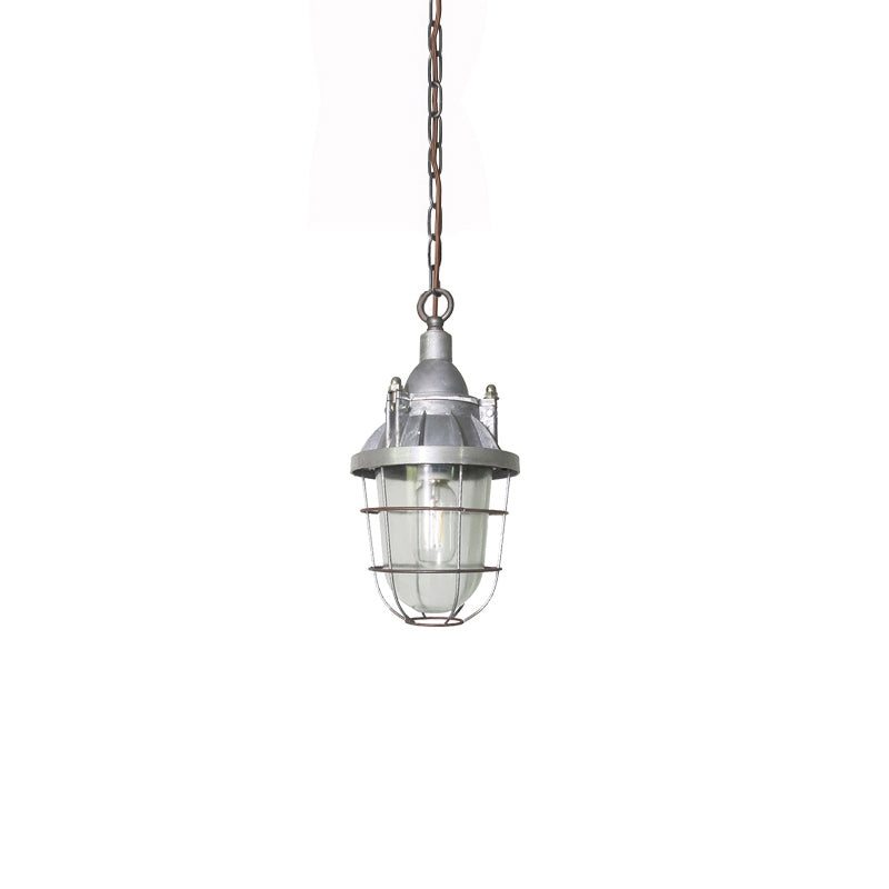 Bulkhead Cage Pendant Light D629