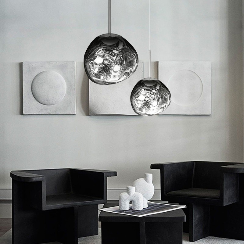 Dynamic Surface Glass Pendant Light S10