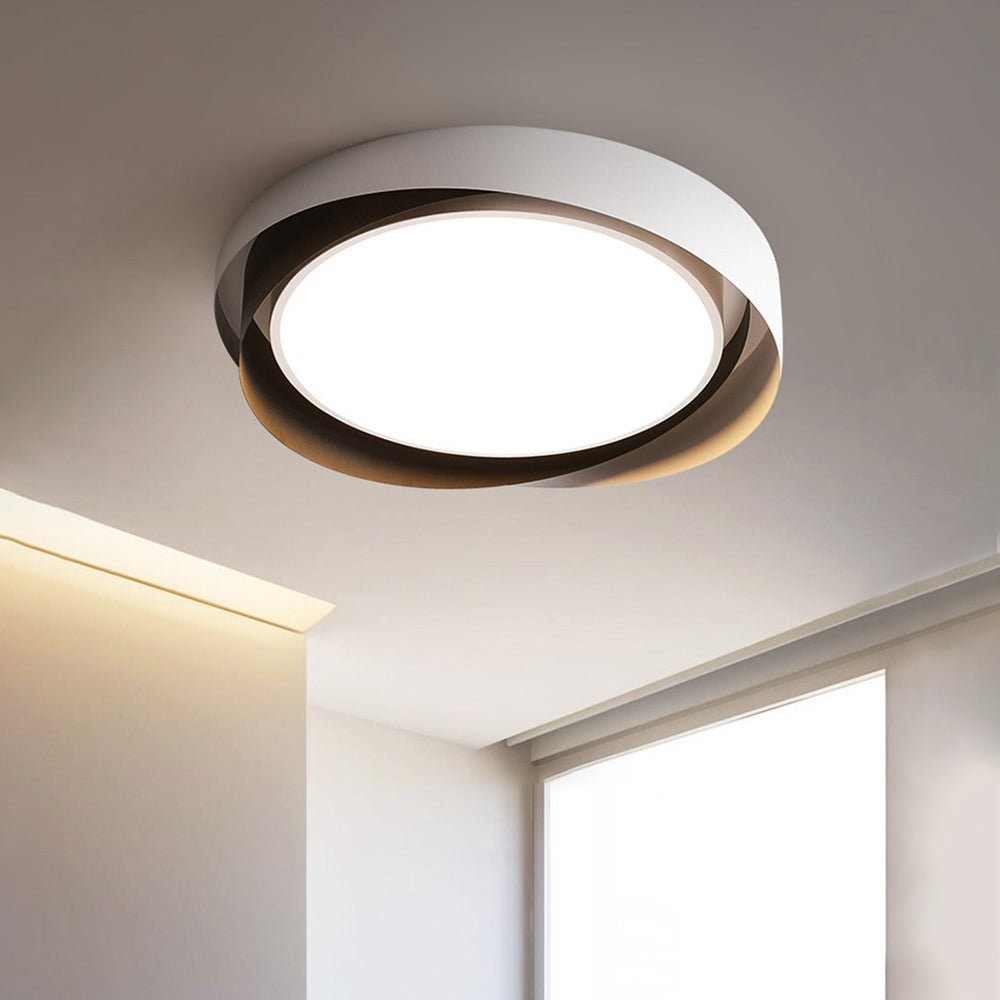 Nordic Style Modern Minimalist Wave Pattern Ceiling Lamp M528