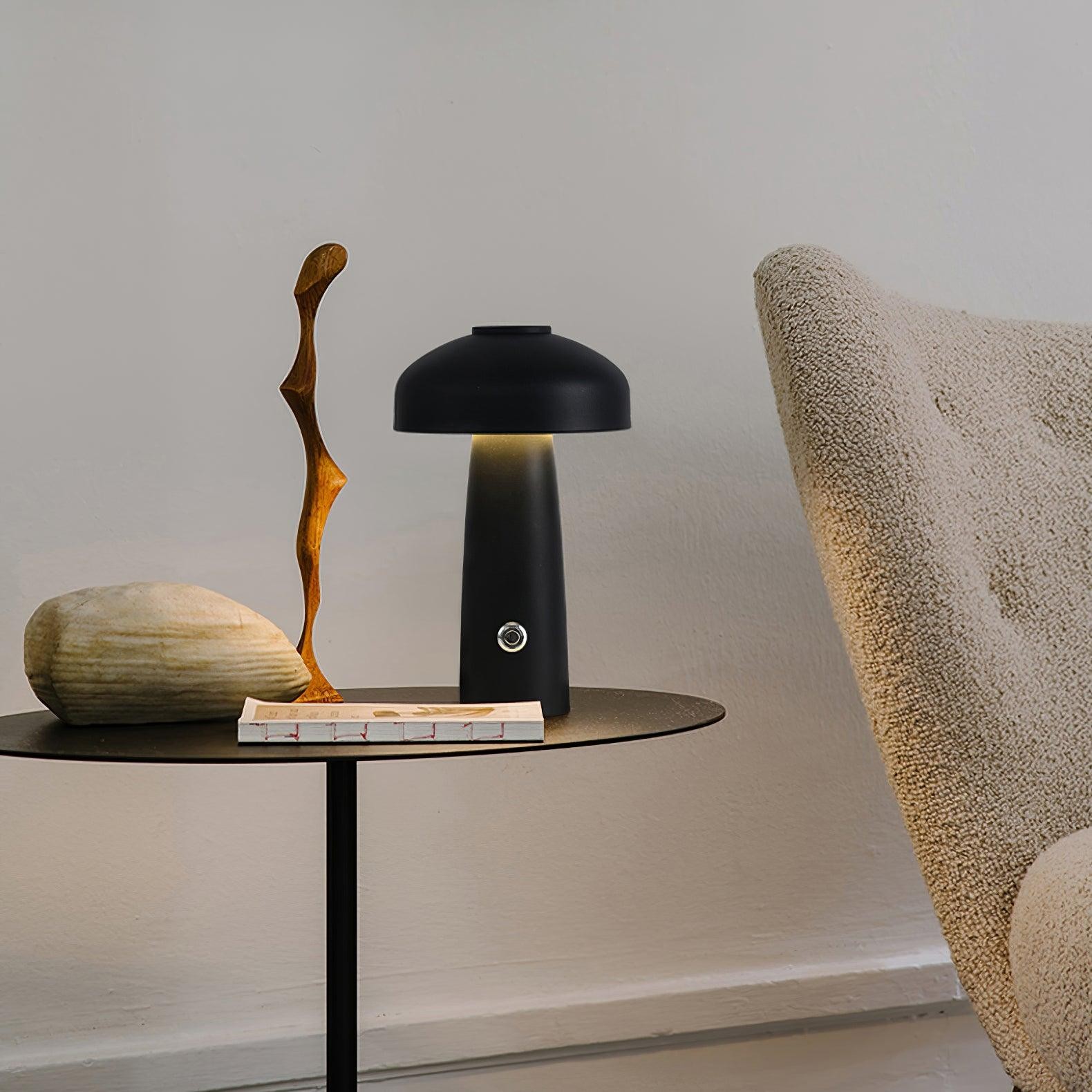 Mushroom Built-in Battery Table Lamp M60