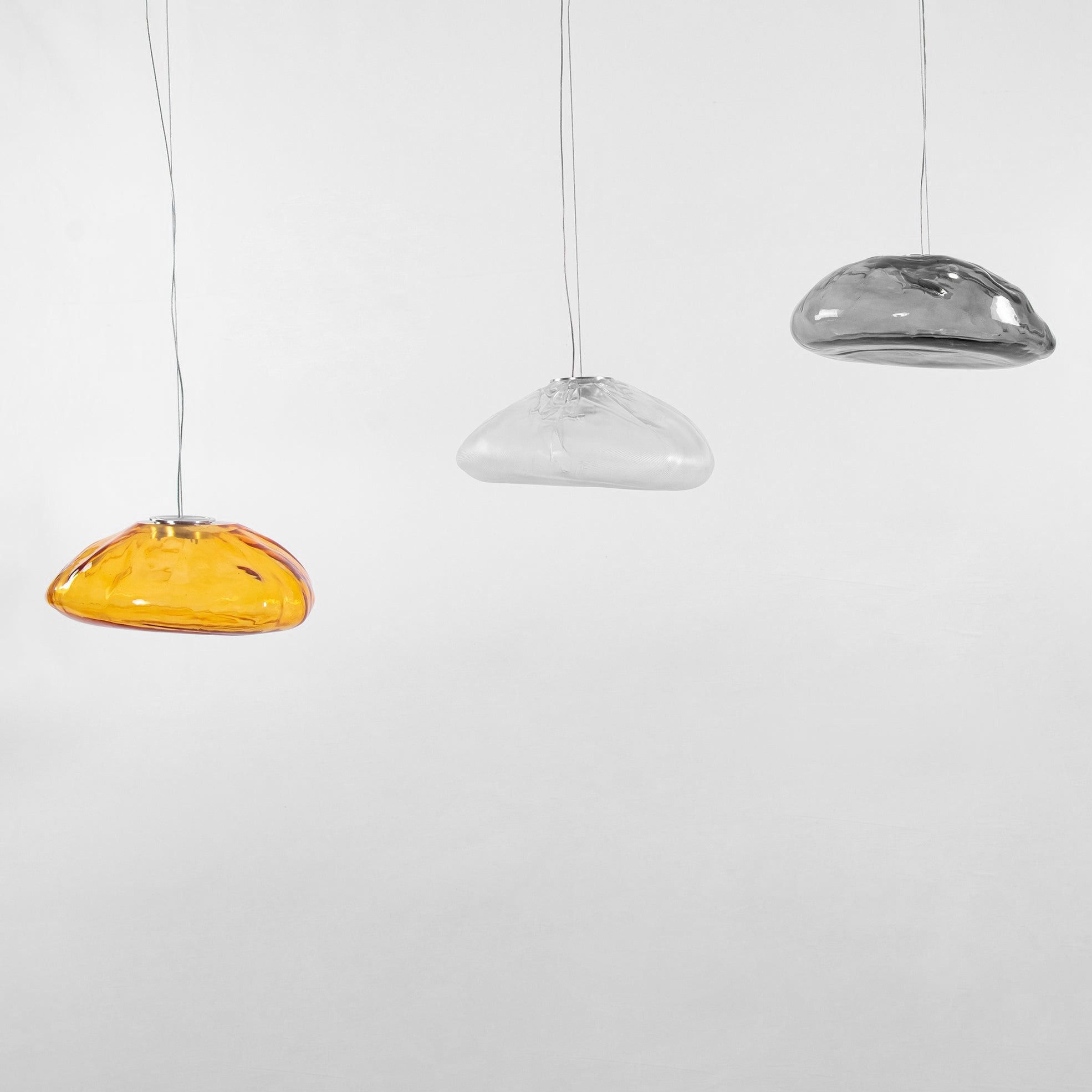 Multi-Head Irregular Glass Bubble Chandelier M180