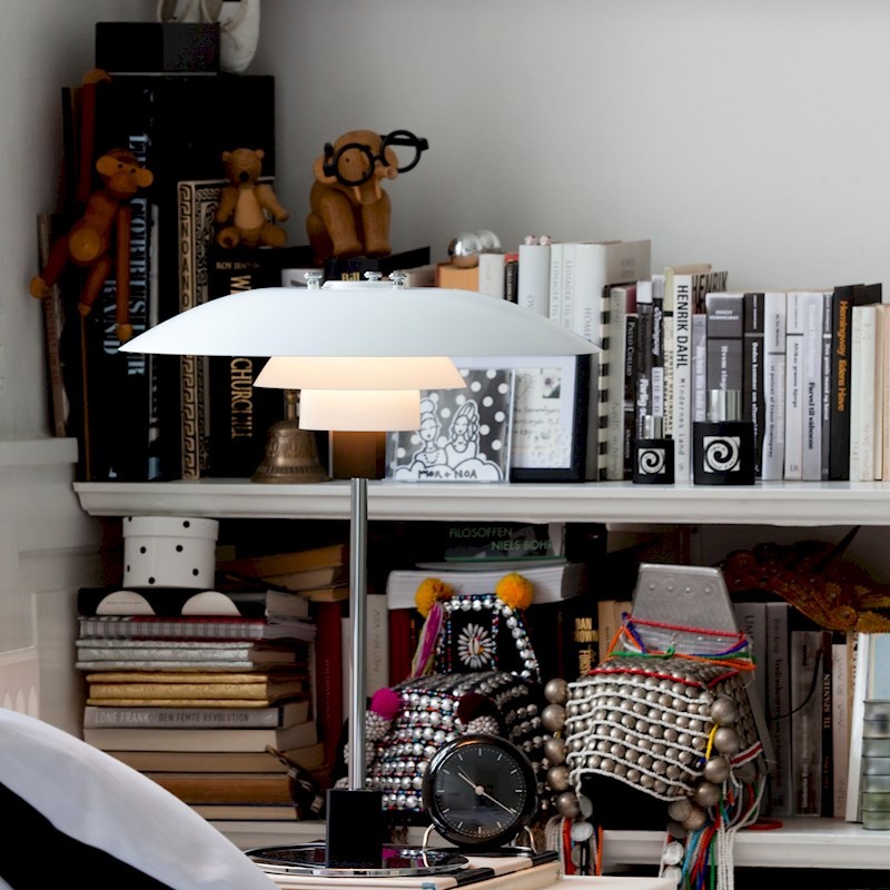 Danish Disc Multilayer Metal Table Lamp