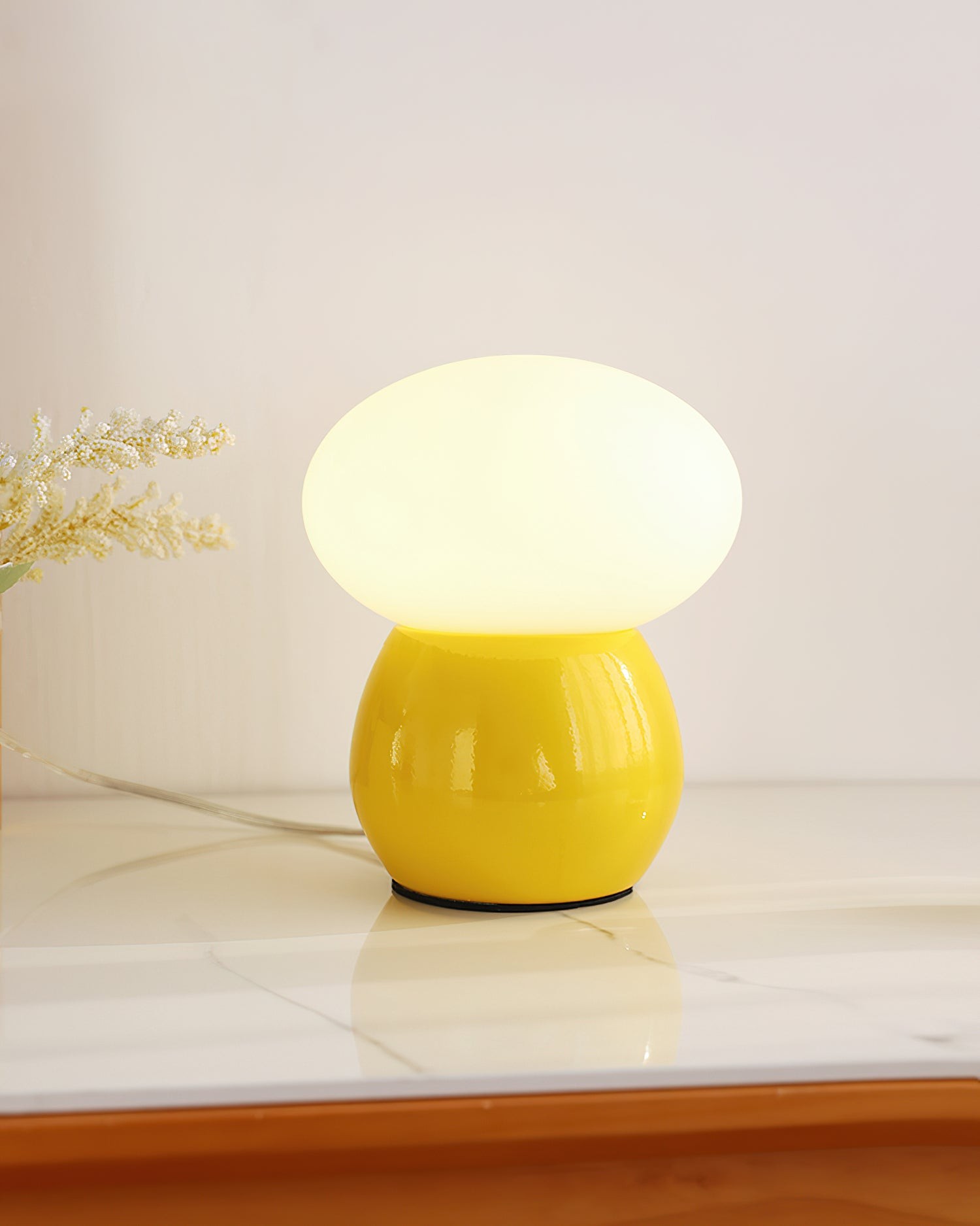 Modern Cream Style Mushroom Table Lamp M325