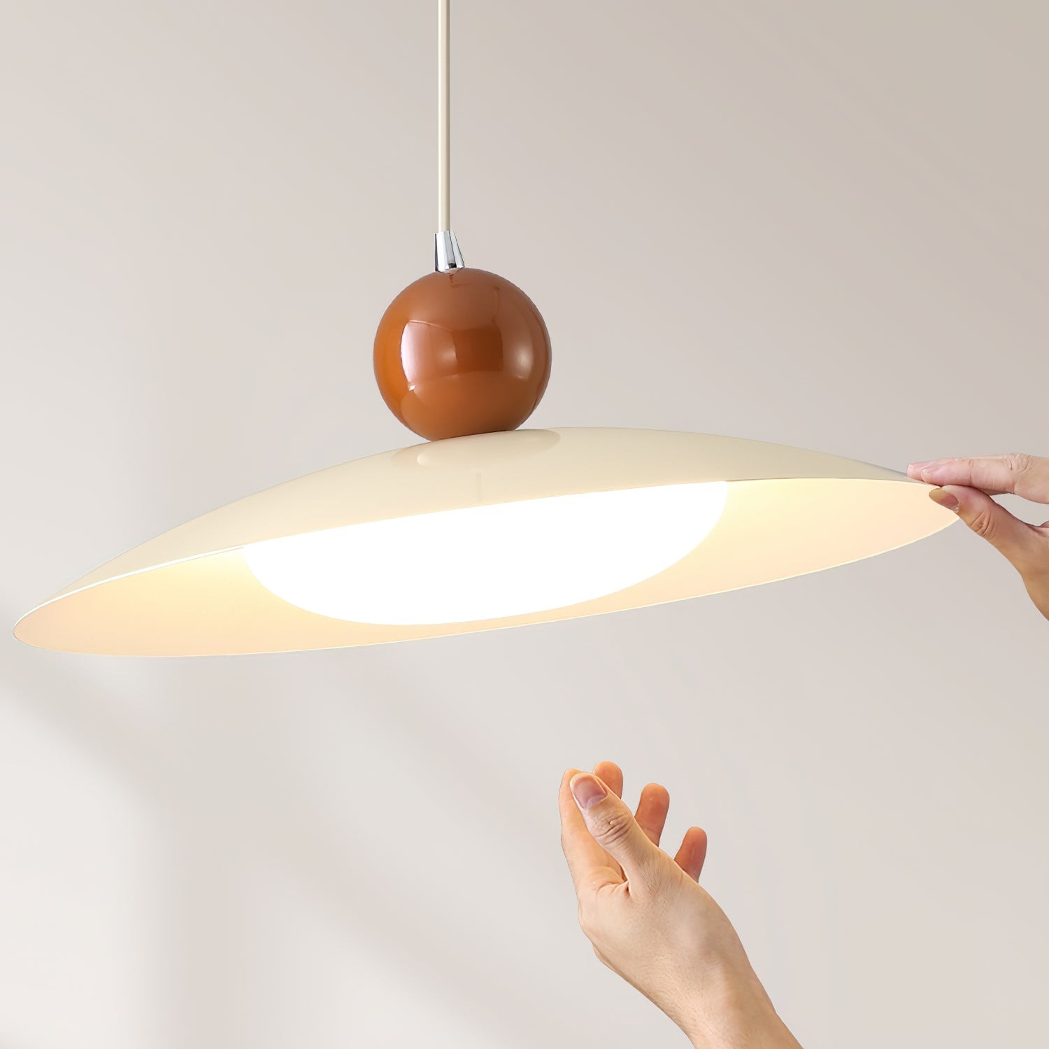 Nordic Flying Saucer Swing Arm Movable Pendant Light M213
