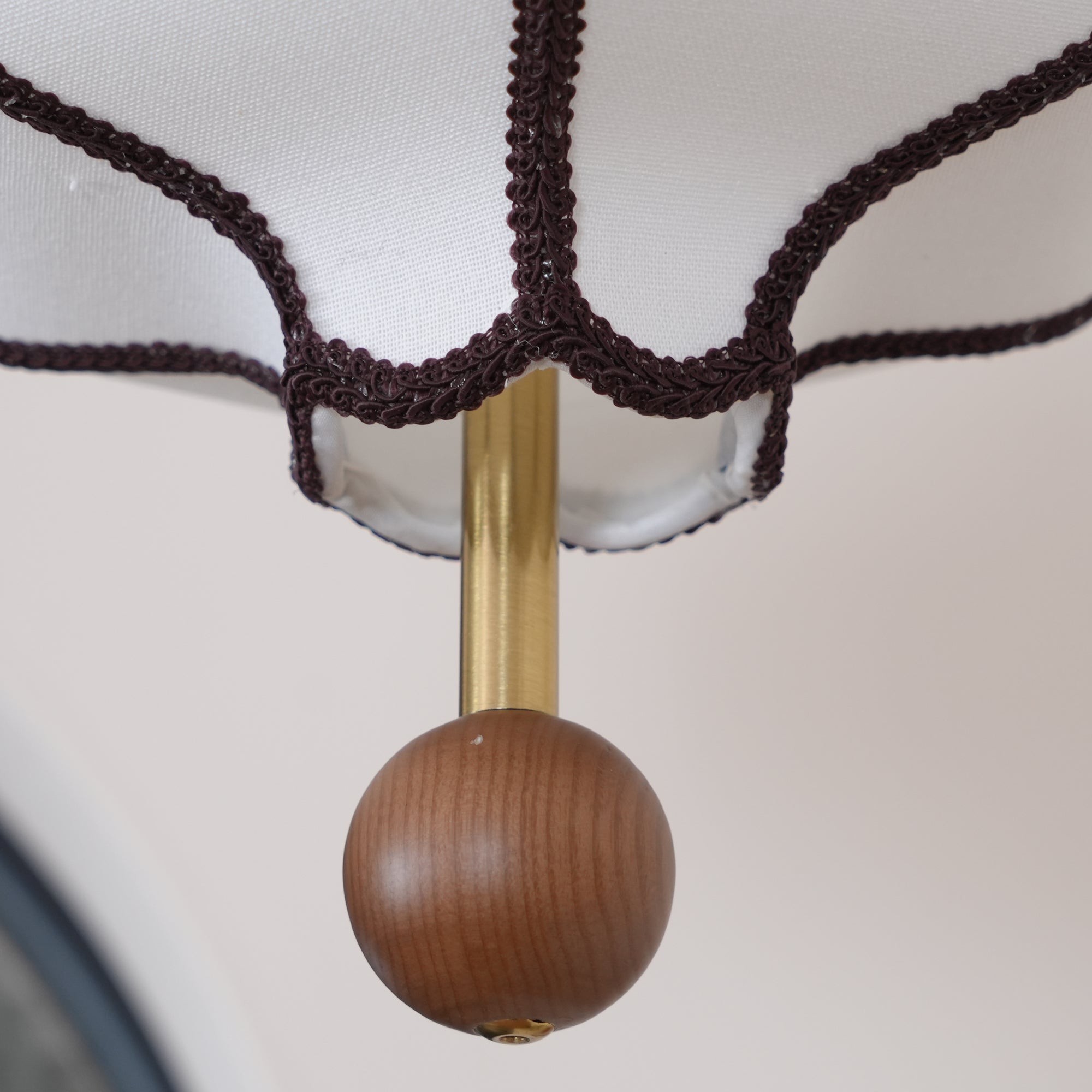 Vintage Textured Fabric Pendant Light M371