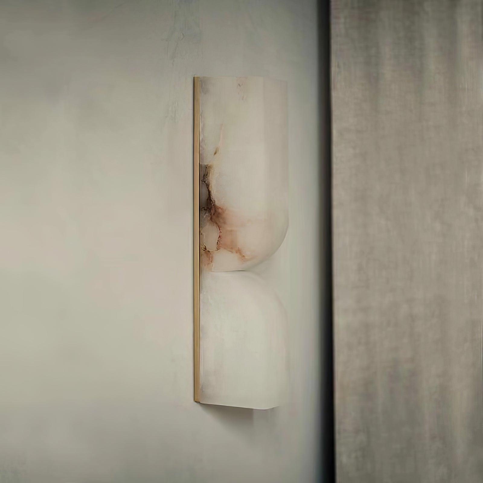 Rectangular Alabaster Wall Lamp D639